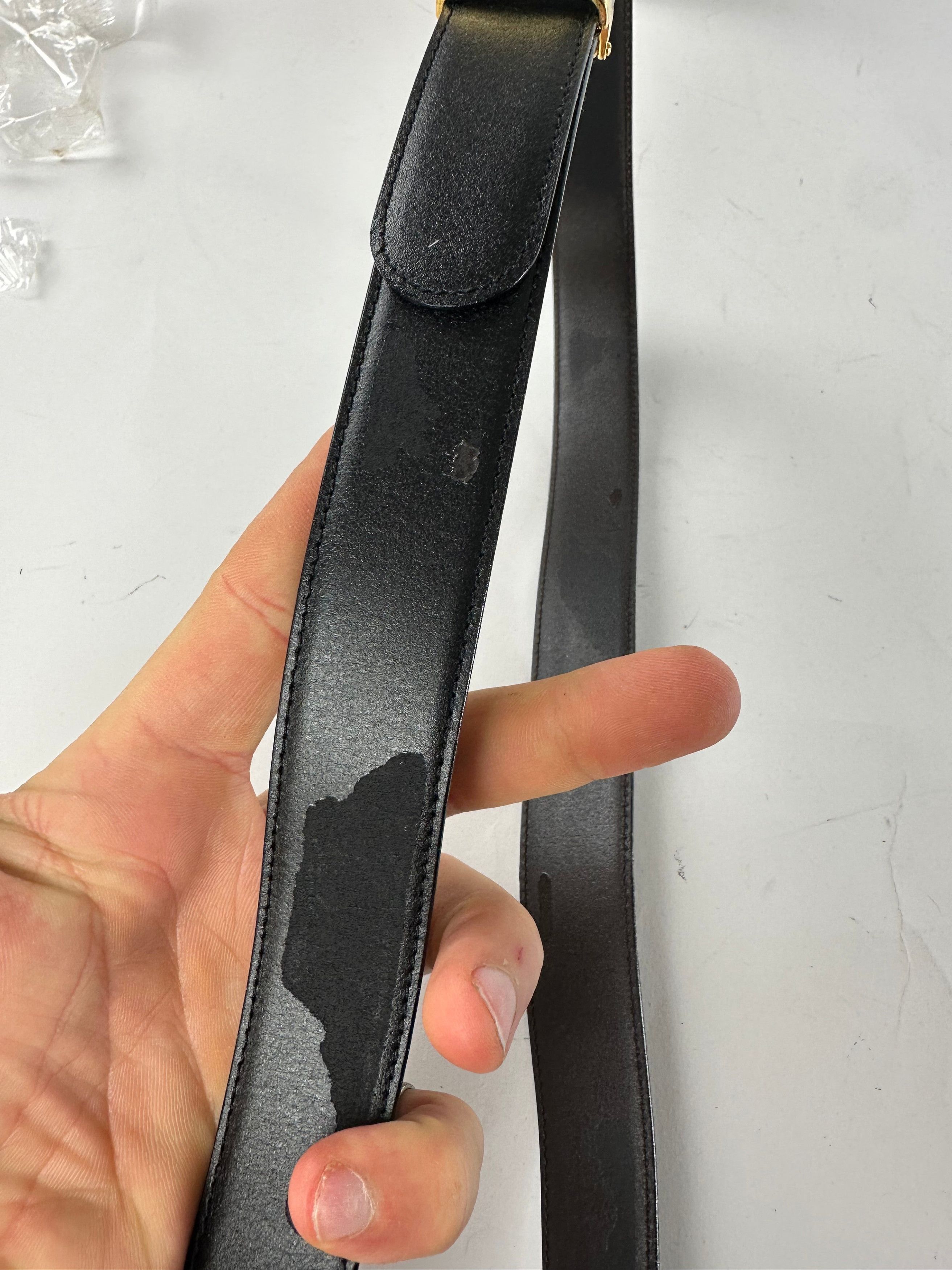 Givenchy Leather Belt Set Black New Size ONE SIZE - 10 Thumbnail
