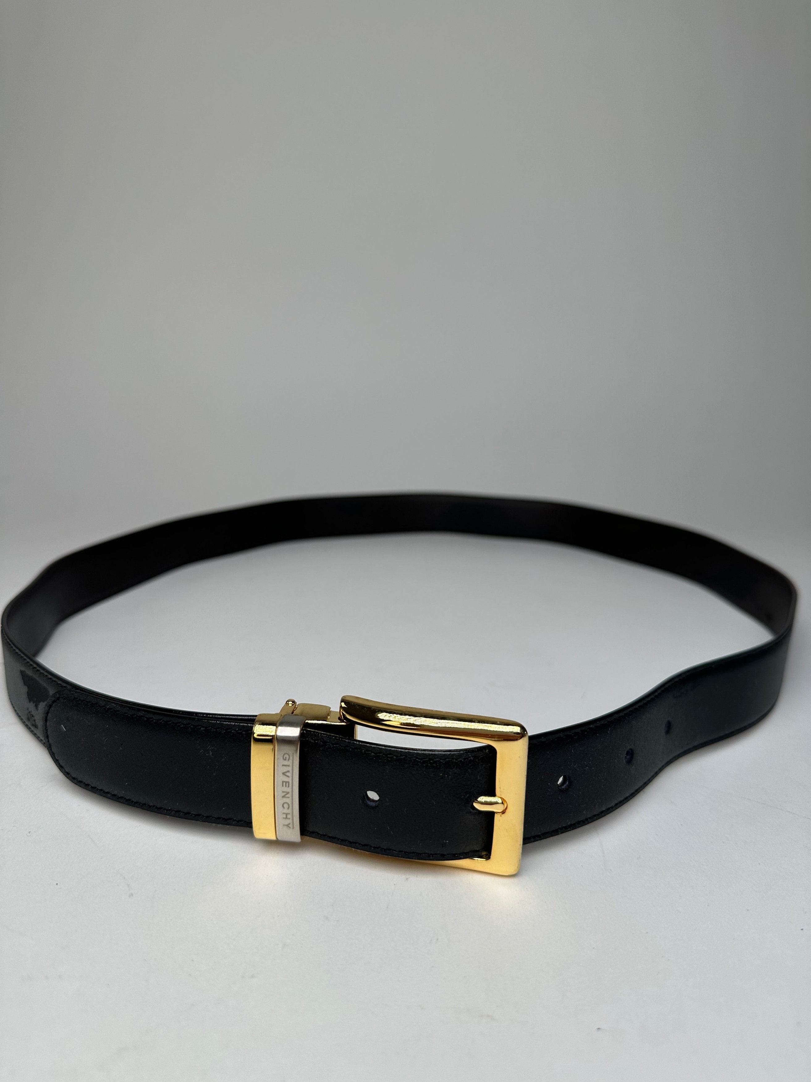 Givenchy Leather Belt Set Black New Size ONE SIZE - 5 Thumbnail
