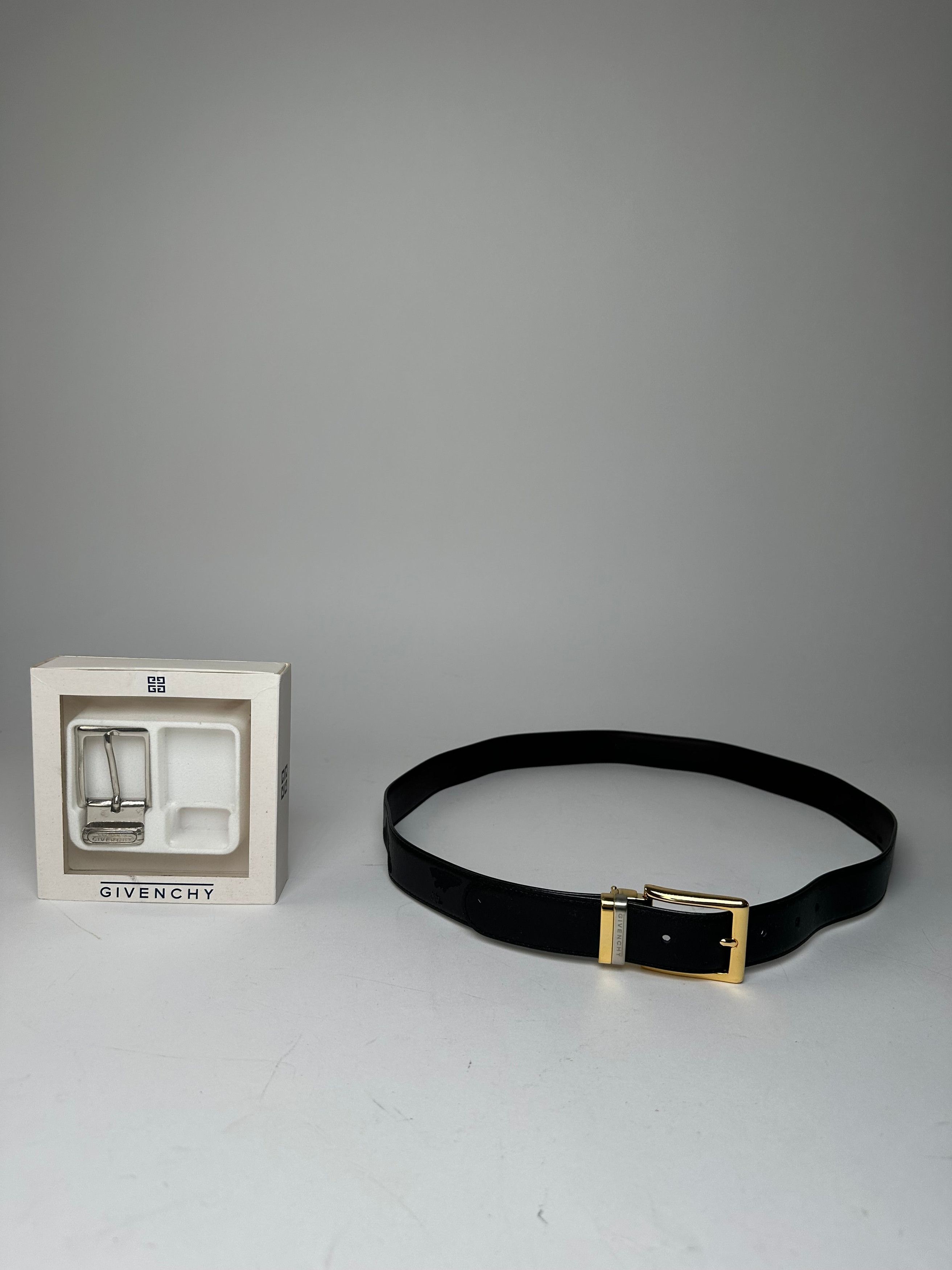 Givenchy Leather Belt Set Black New Size ONE SIZE - 15 Thumbnail