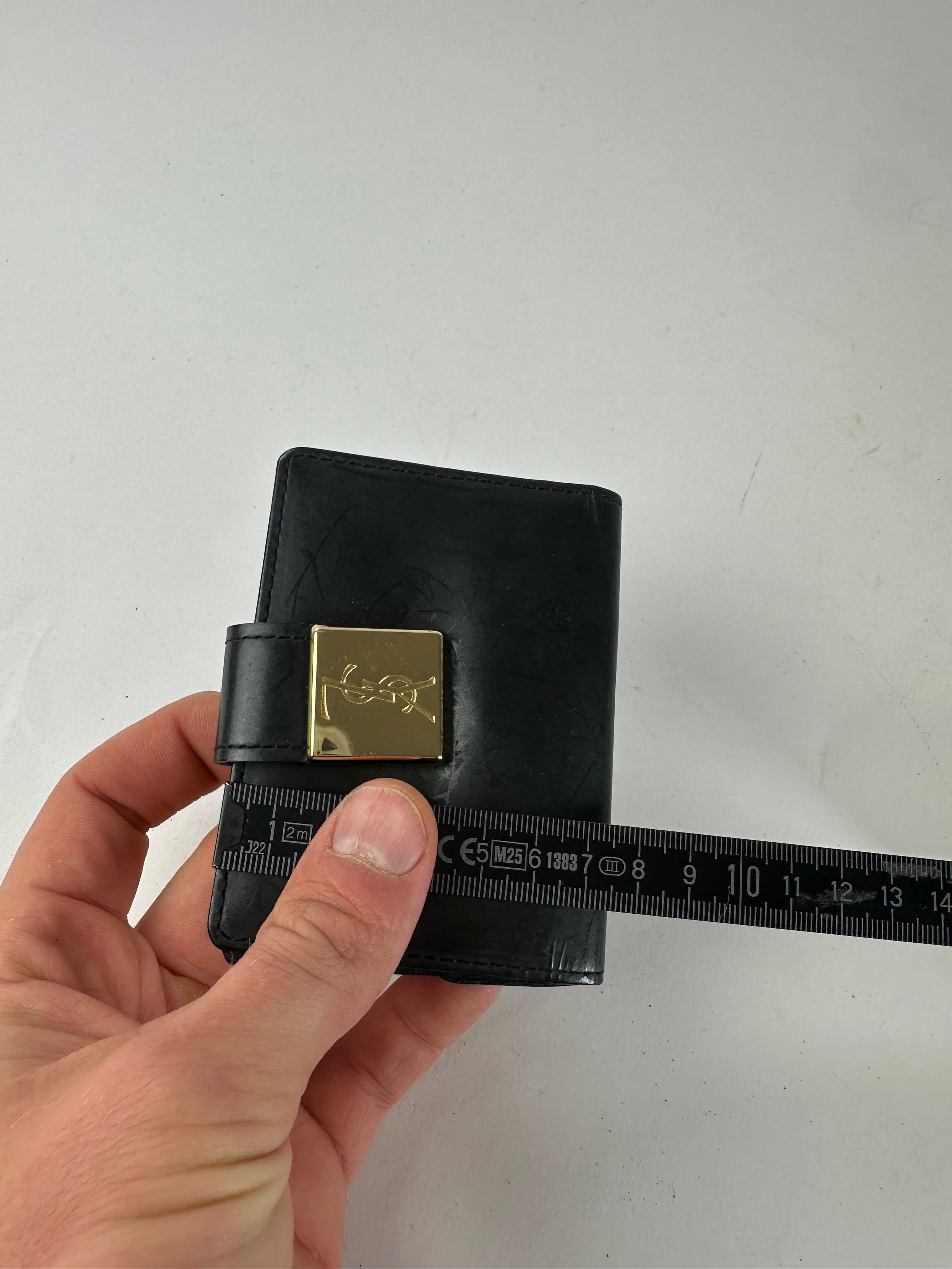 Other Vintage Yves Saint Laurent Patent Leather Card Holder / Wall Size ONE SIZE - 10 Thumbnail