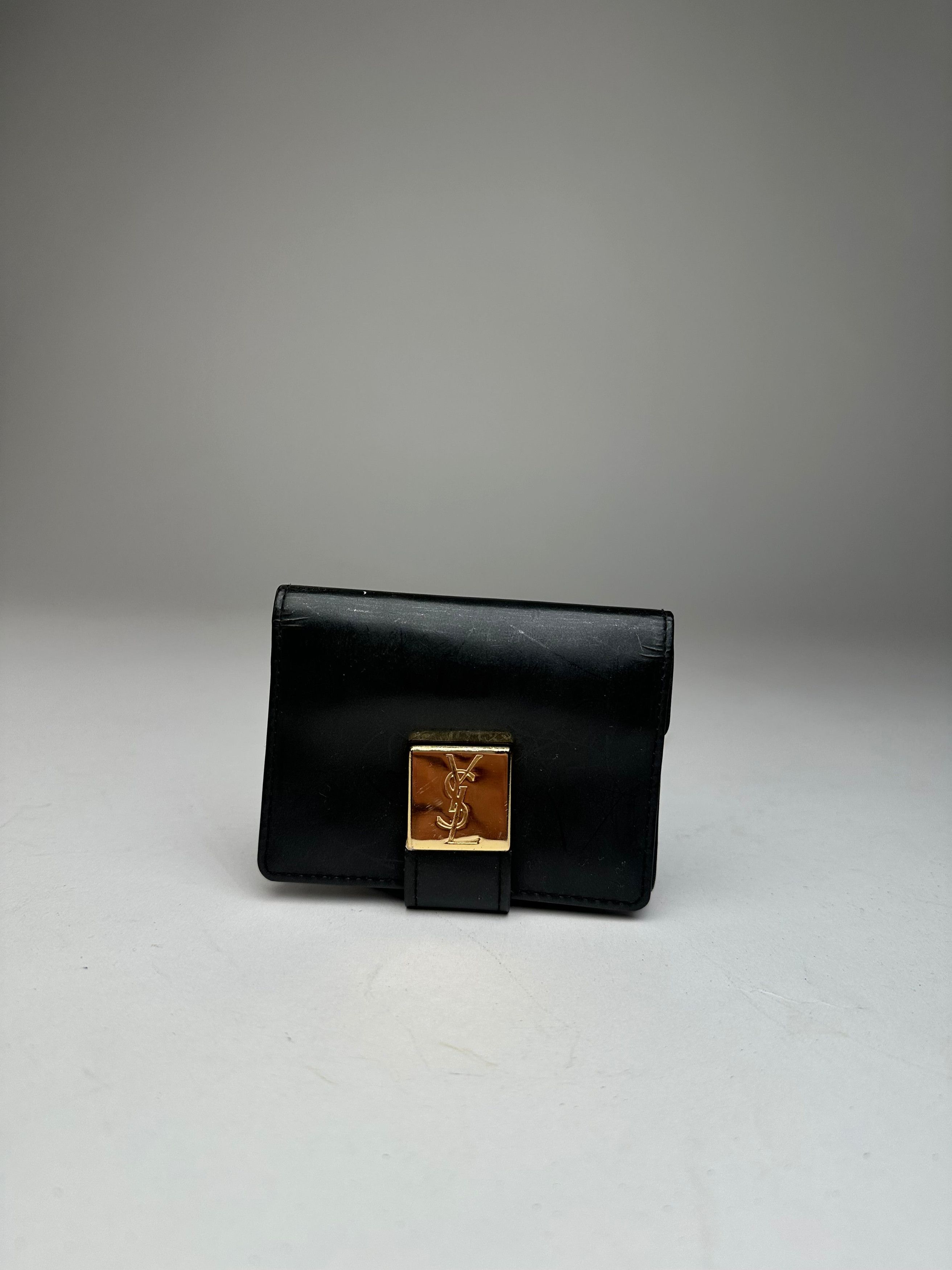 Other Vintage Yves Saint Laurent Patent Leather Card Holder / Wall Size ONE SIZE - 11 Thumbnail