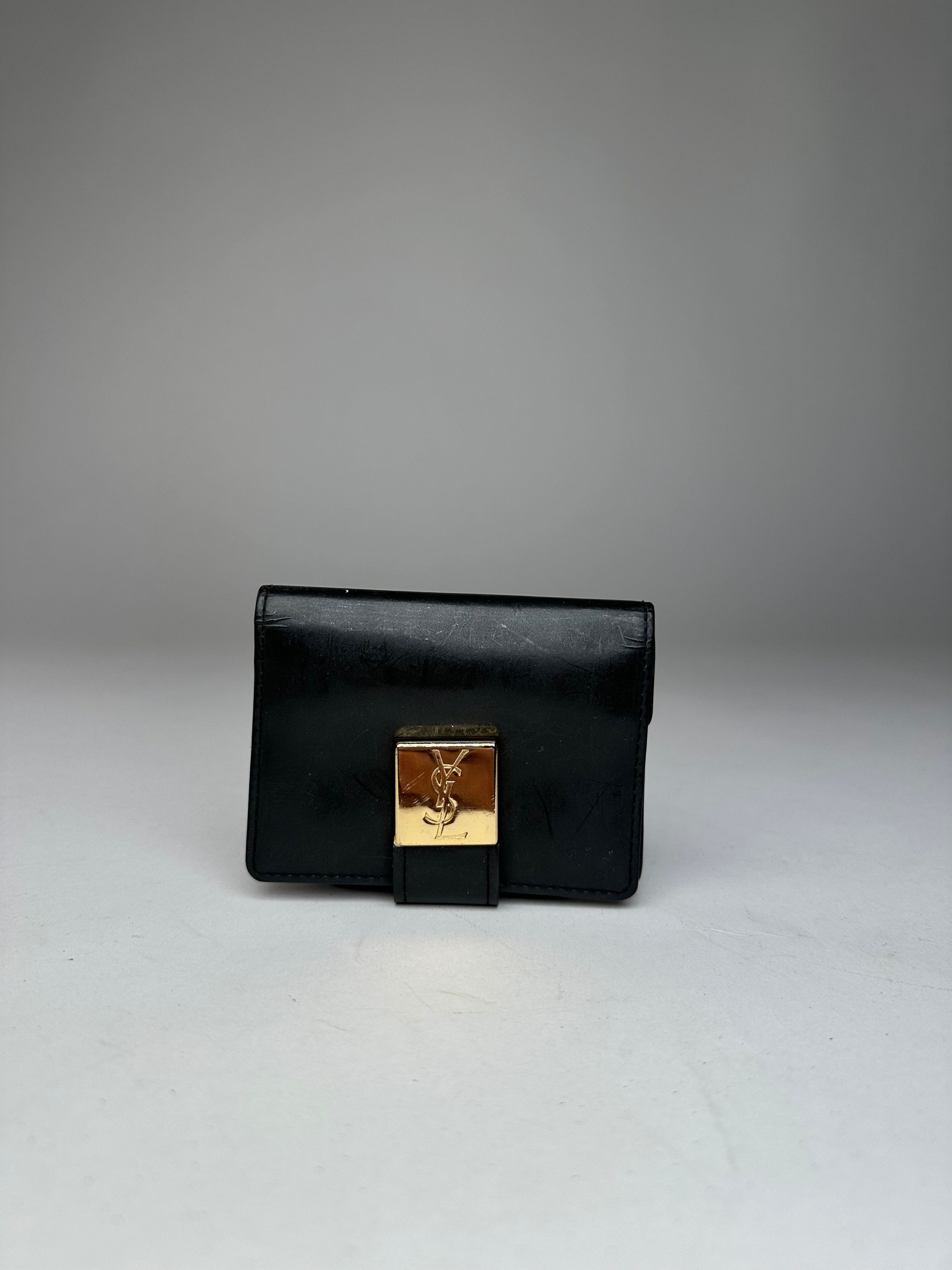 Other Vintage Yves Saint Laurent Patent Leather Card Holder / Wall Size ONE SIZE - 5 Thumbnail