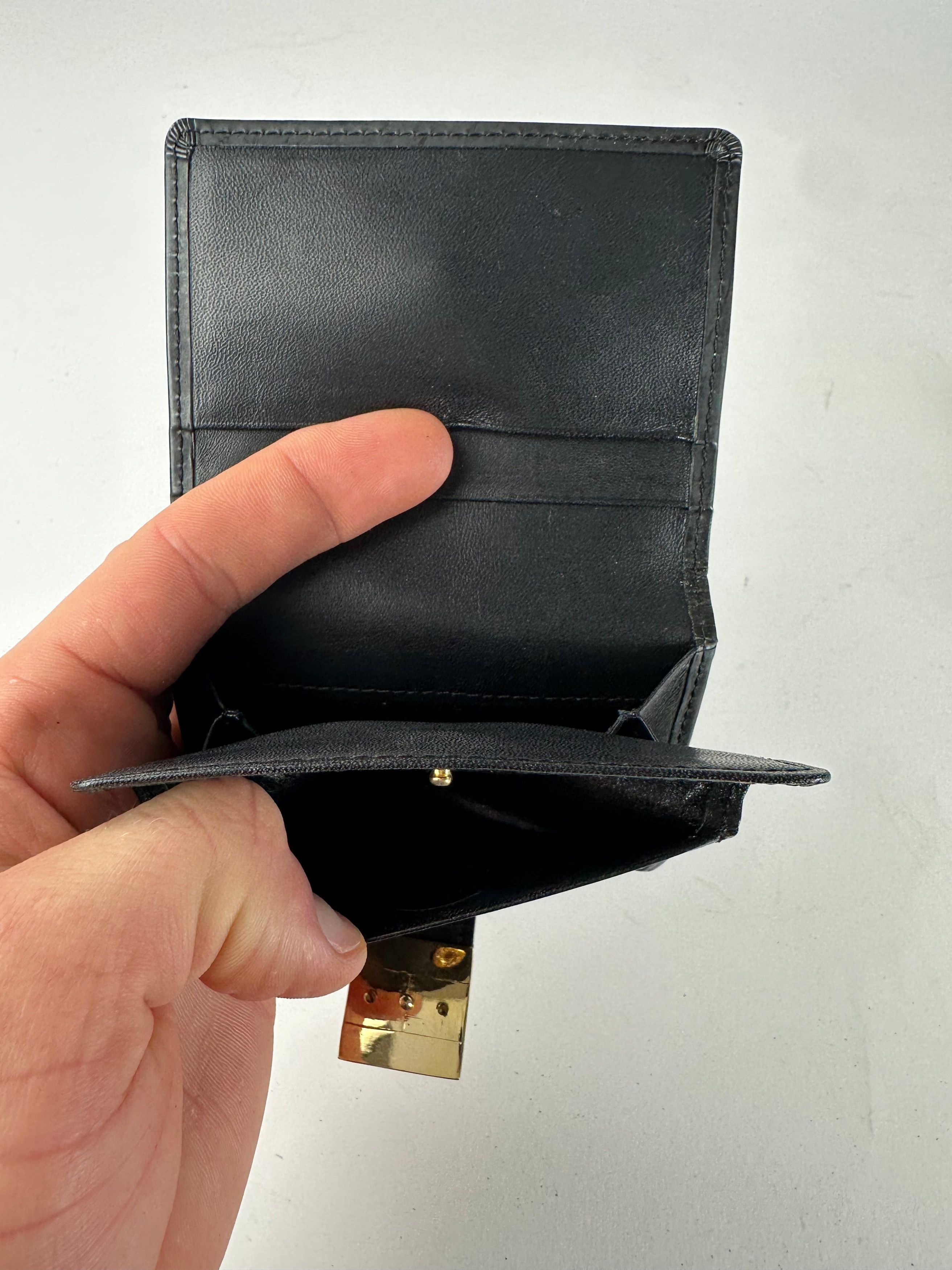Other Vintage Yves Saint Laurent Patent Leather Card Holder / Wall Size ONE SIZE - 7 Thumbnail