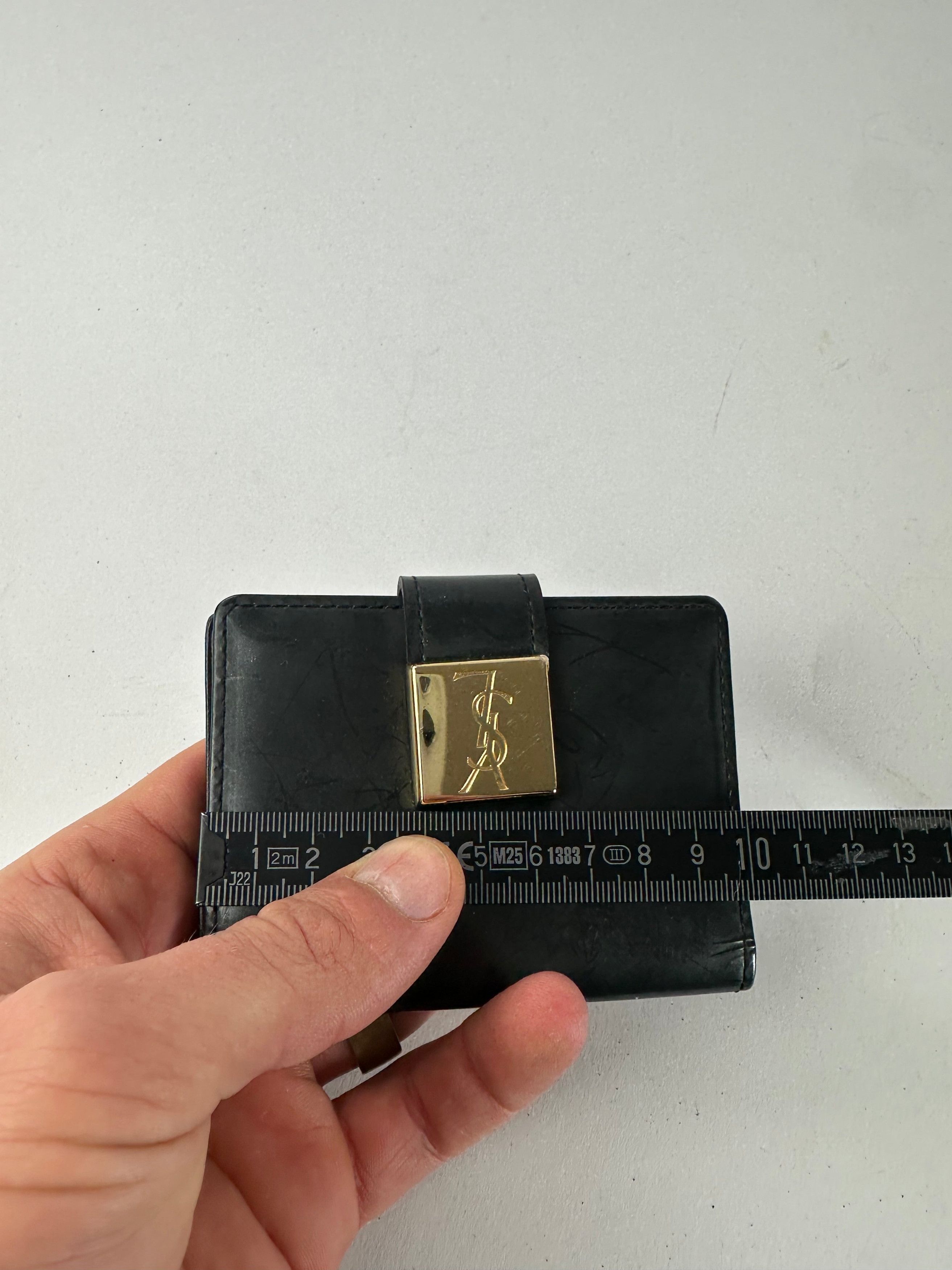 Other Vintage Yves Saint Laurent Patent Leather Card Holder / Wall Size ONE SIZE - 9 Thumbnail
