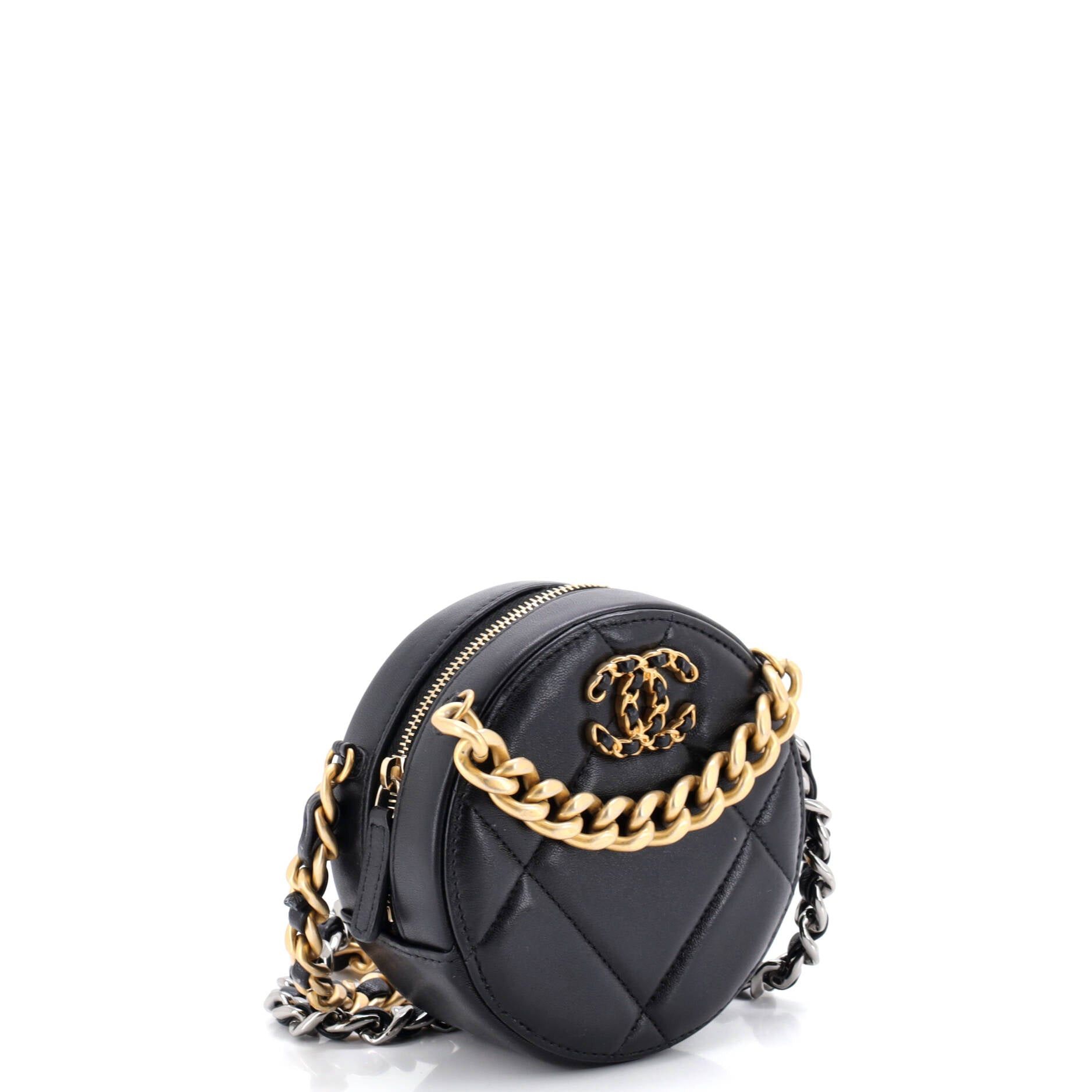 Chanel 19 Round Clutch with Chain Size ONE SIZE - 2 Thumbnail