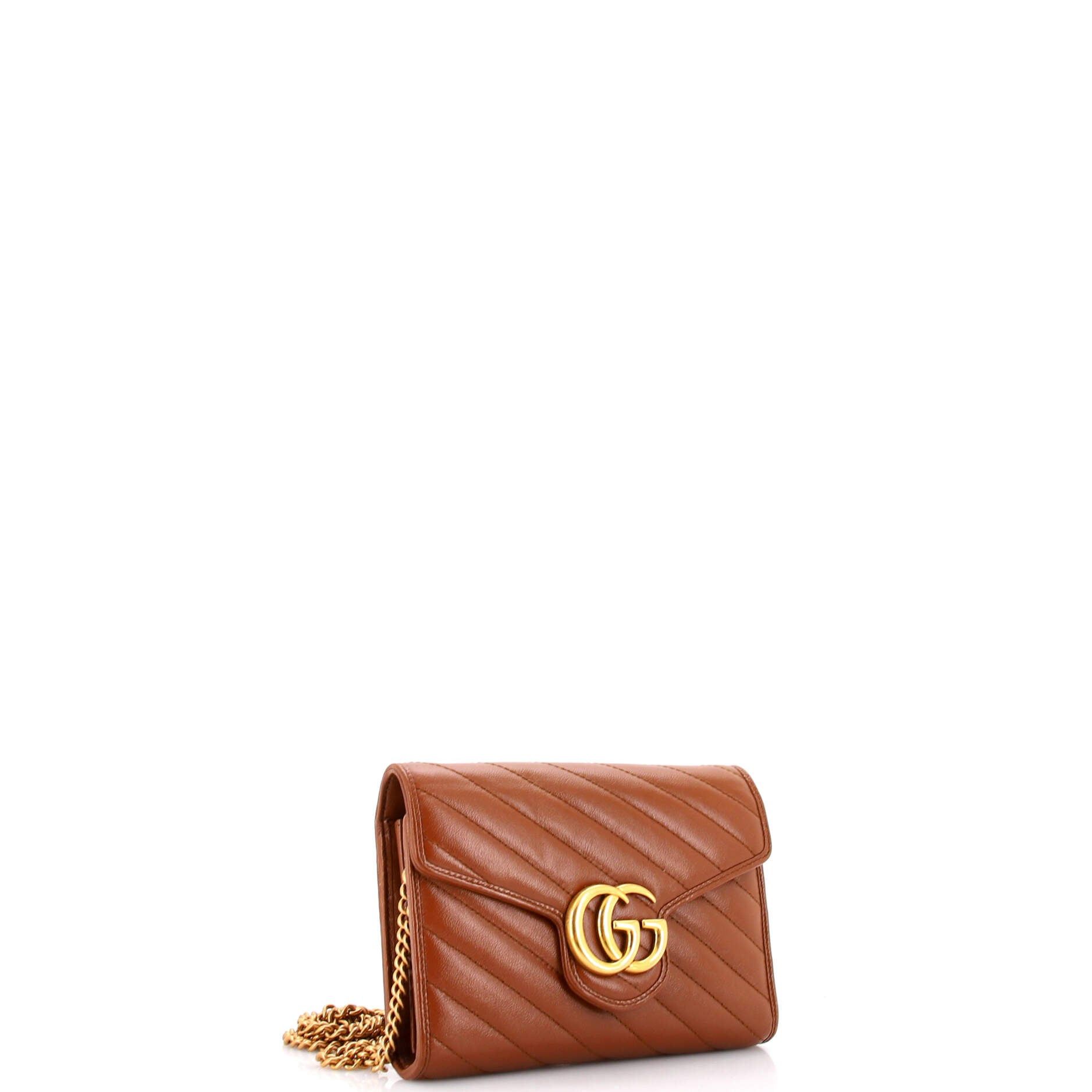 Gucci GG Marmont Chain Wallet Size ONE SIZE - 2 Thumbnail
