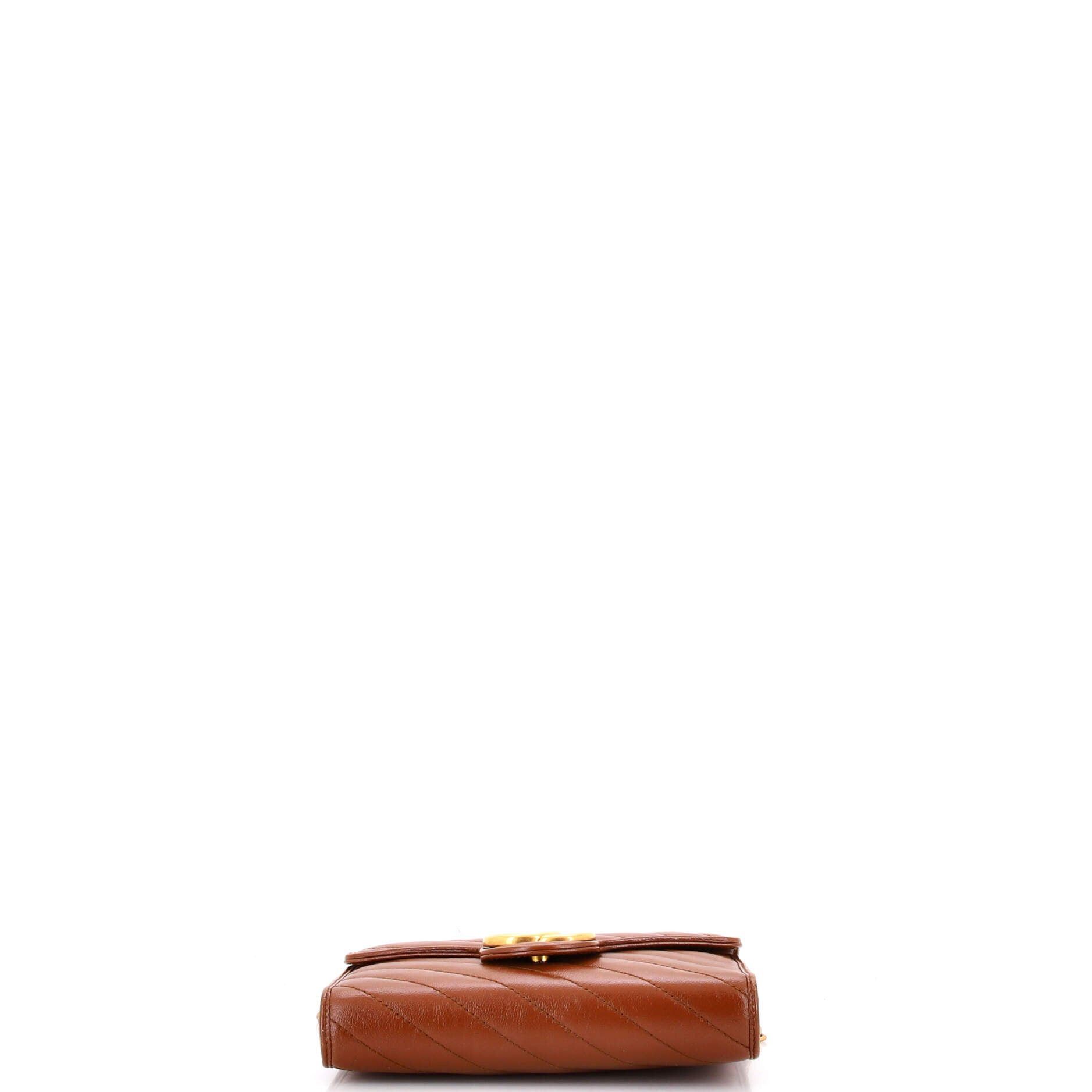 Gucci GG Marmont Chain Wallet Size ONE SIZE - 4 Thumbnail