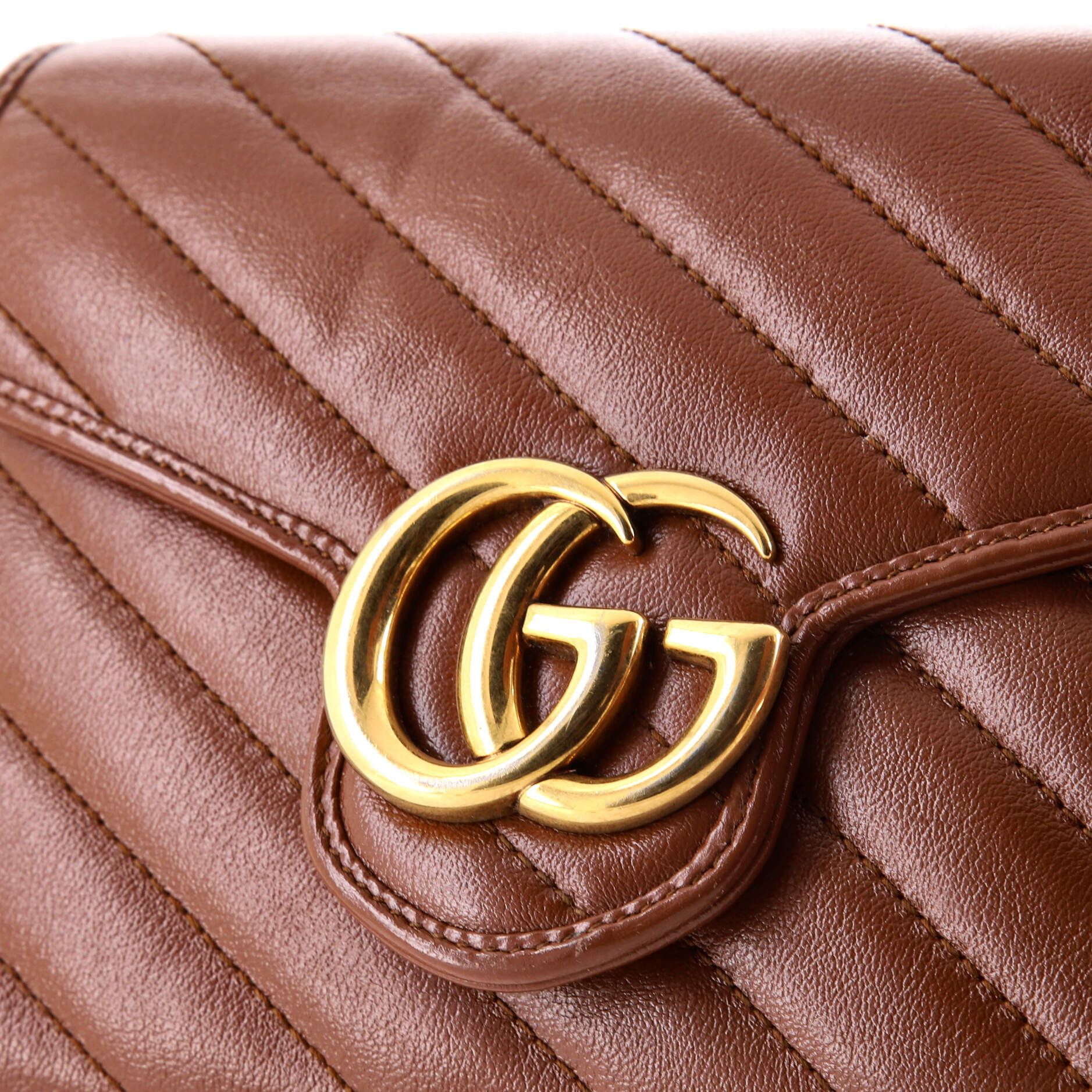 Gucci GG Marmont Chain Wallet Size ONE SIZE - 6 Thumbnail