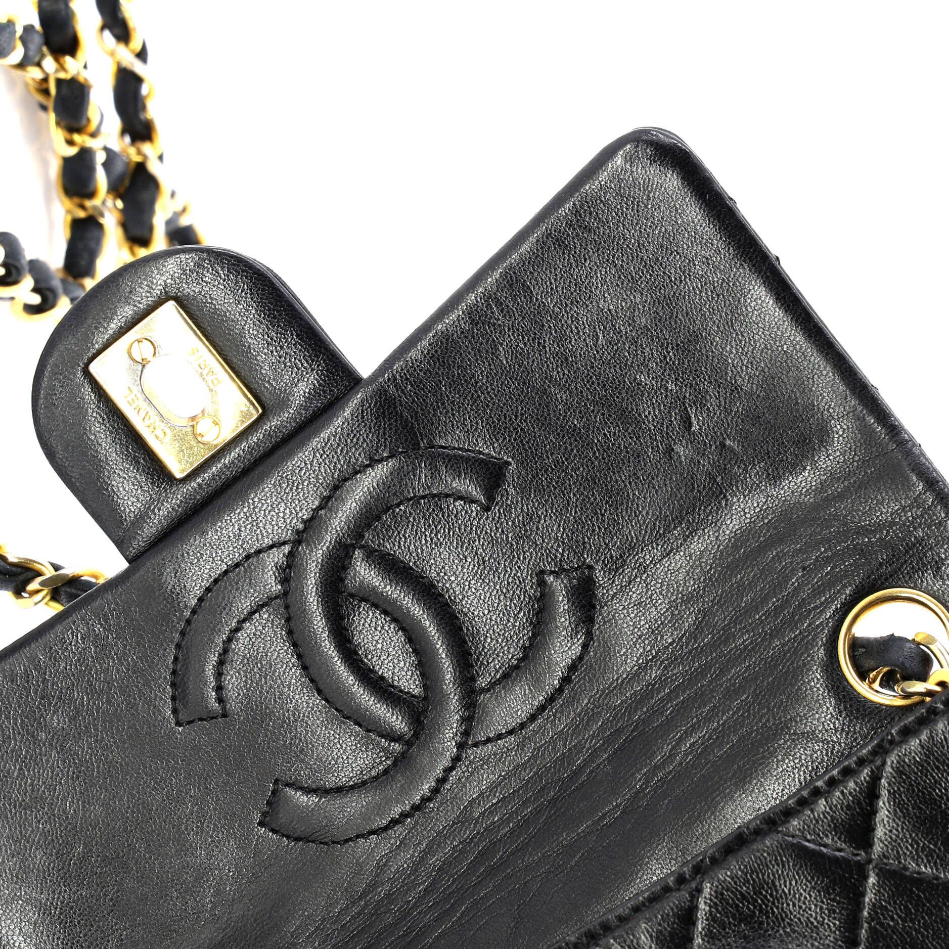 Chanel Vintage Square Classic Single Flap Bag Size ONE SIZE - 6 Thumbnail
