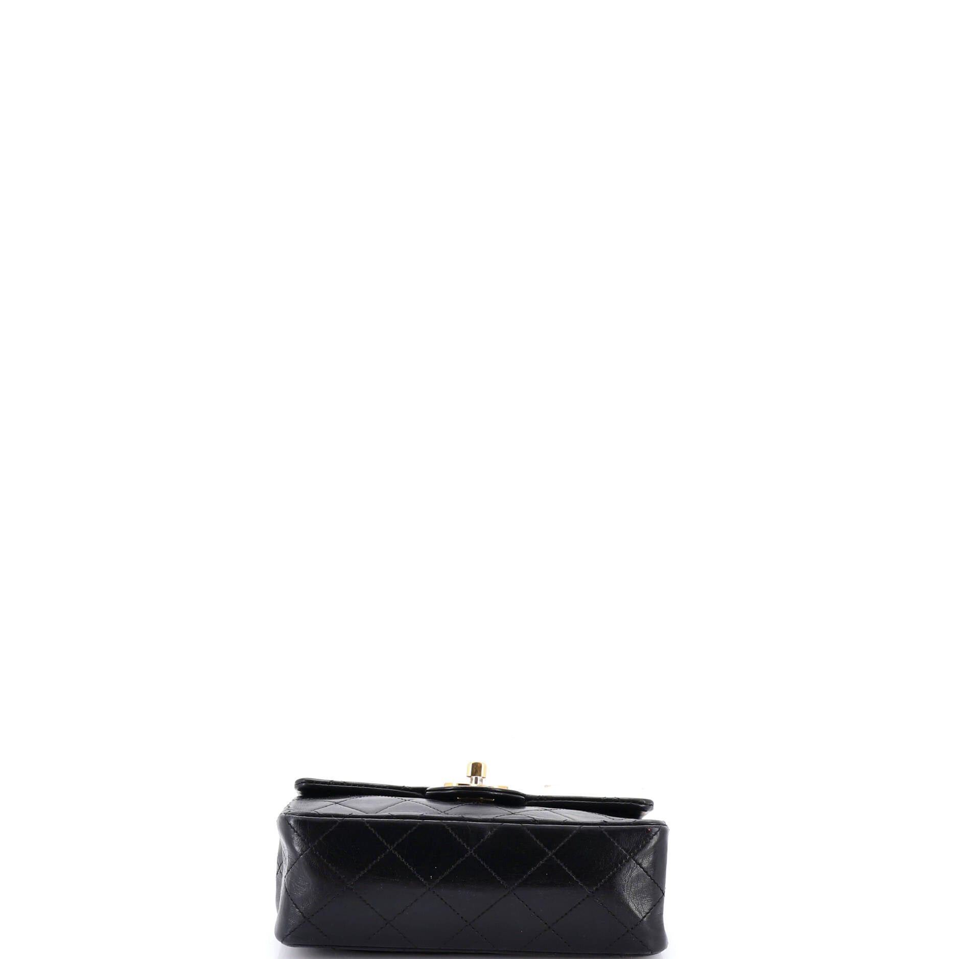 Chanel Vintage Square Classic Single Flap Bag Size ONE SIZE - 4 Thumbnail
