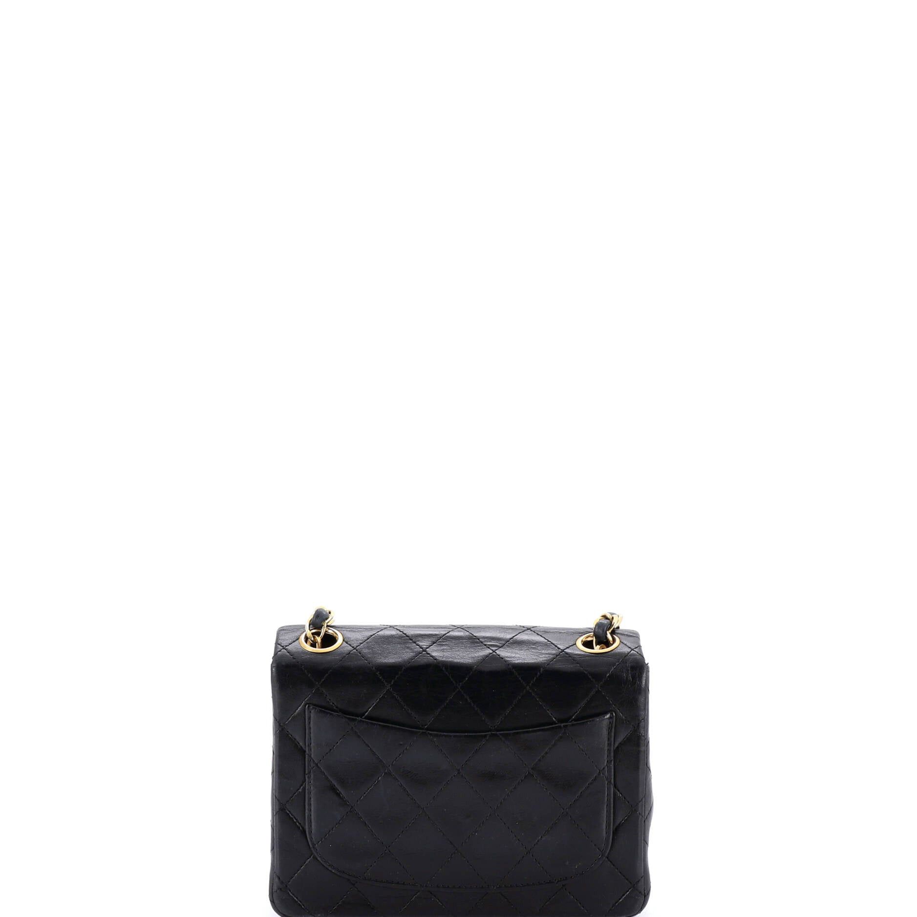 Chanel Vintage Square Classic Single Flap Bag Size ONE SIZE - 3 Thumbnail