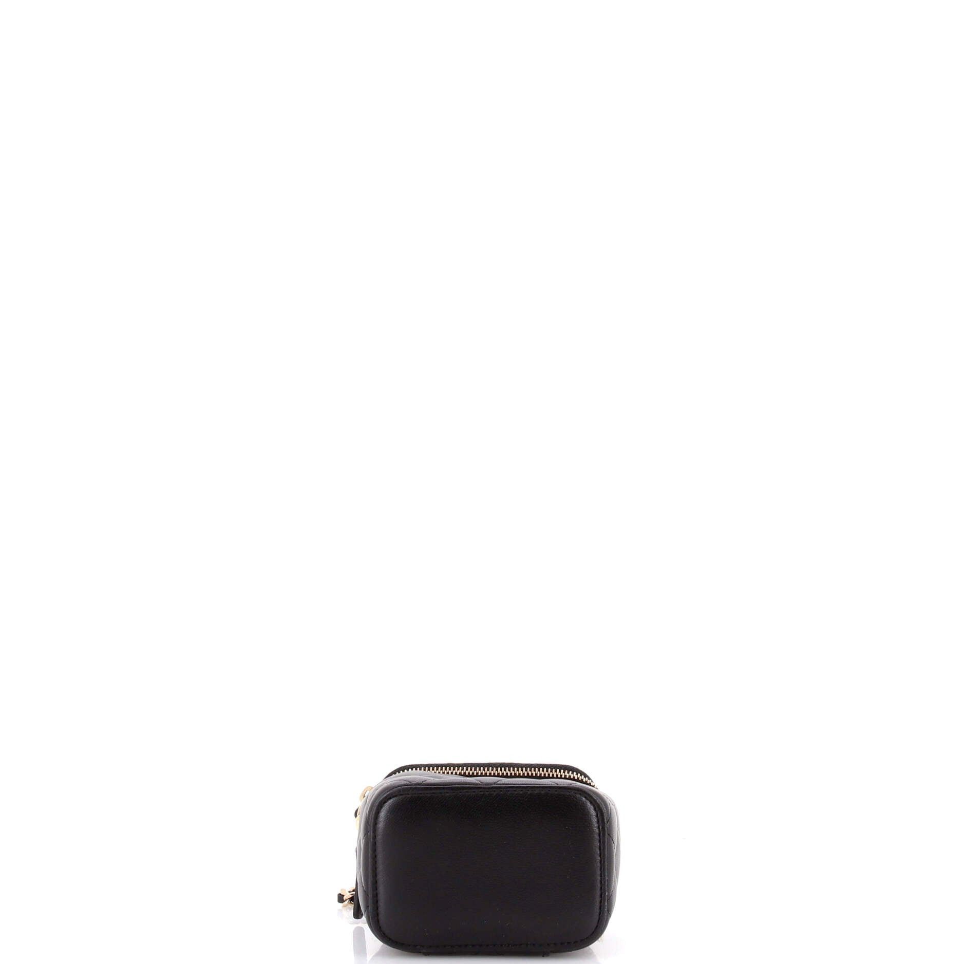 Chanel Classic Top Handle Vanity Case with Chain Size ONE SIZE - 4 Thumbnail