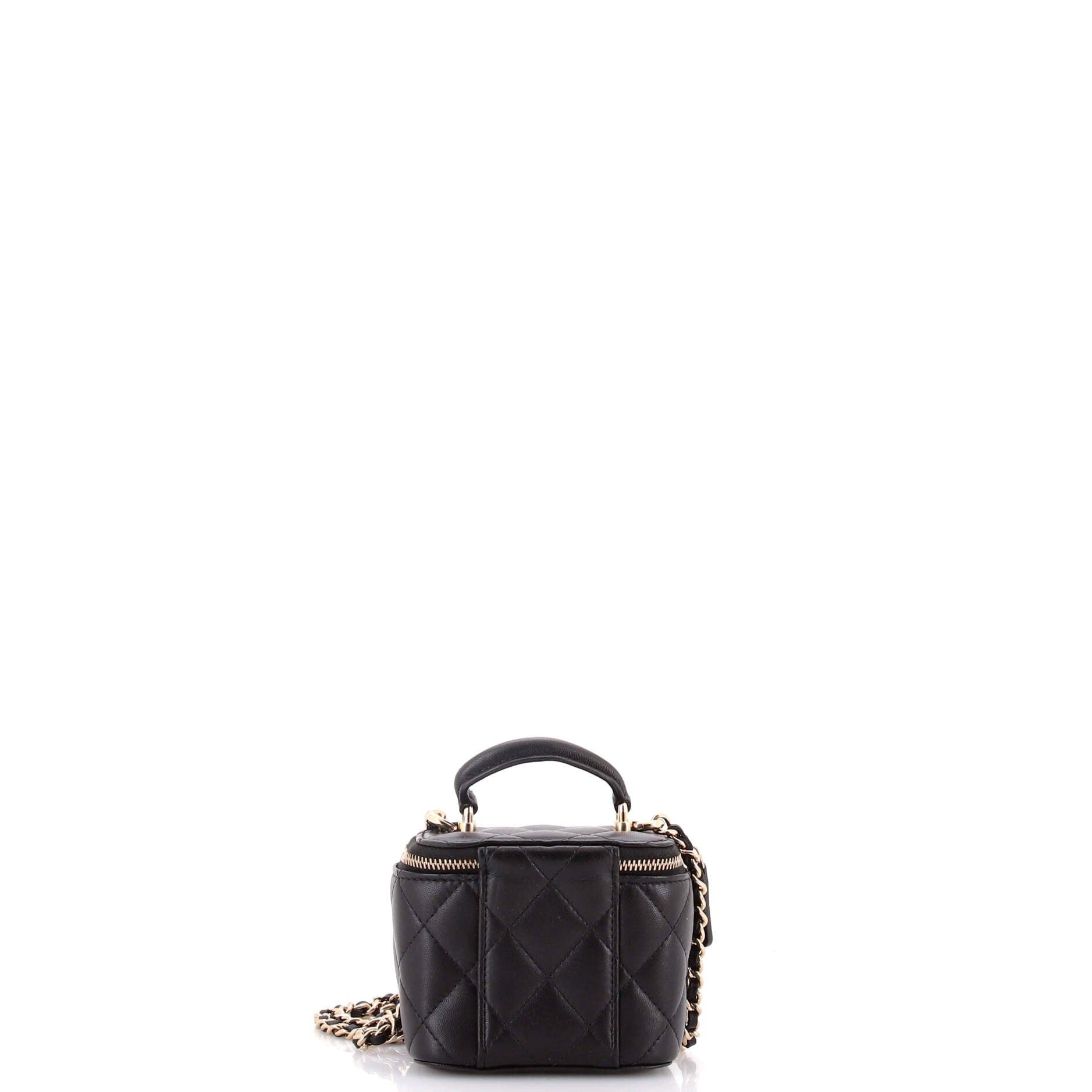 Chanel Classic Top Handle Vanity Case with Chain Size ONE SIZE - 3 Thumbnail