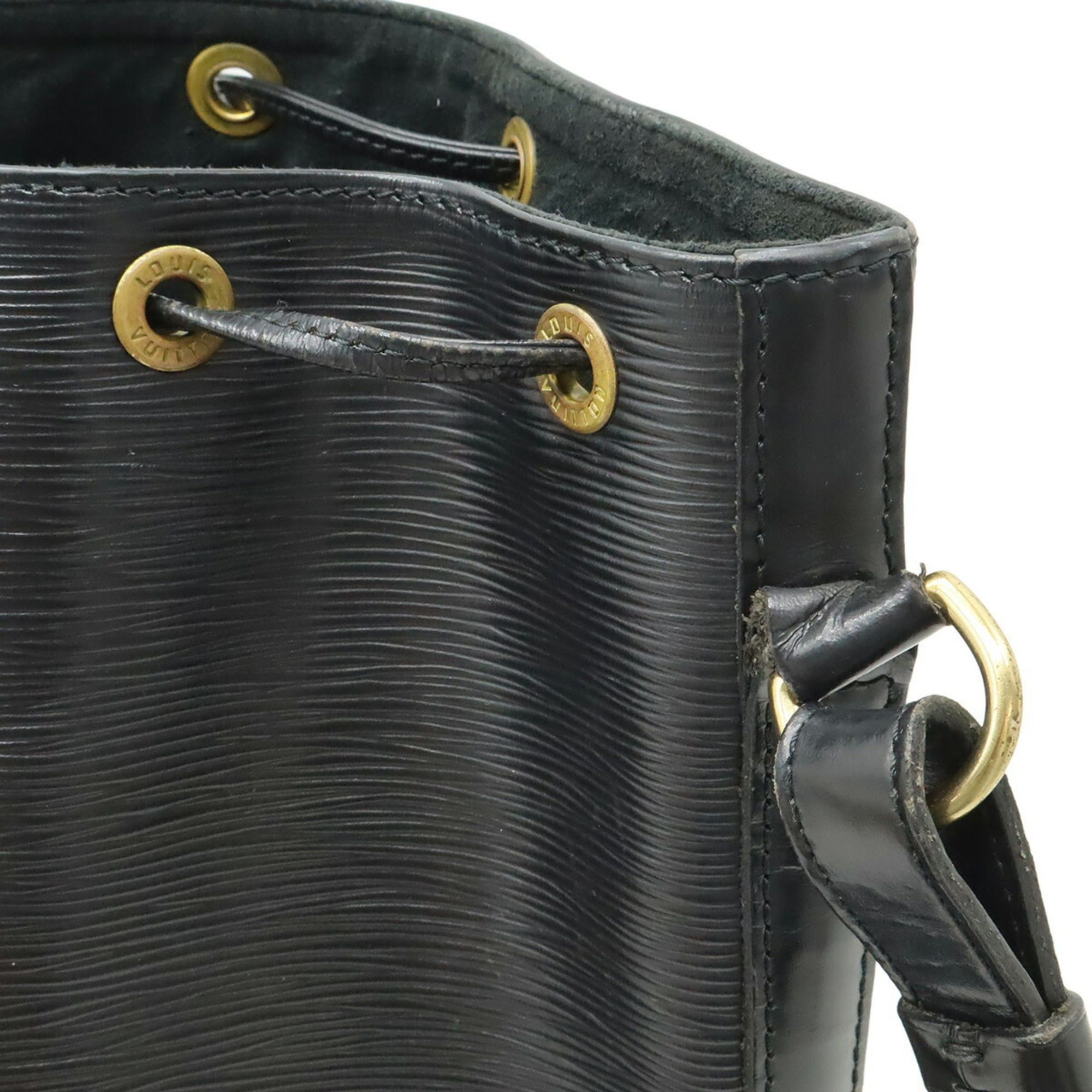 Louis Vuitton LOUIS VUITTON Epi Noe Shoulder Bag in Noir Black (M59002) Size ONE SIZE - 7 Thumbnail