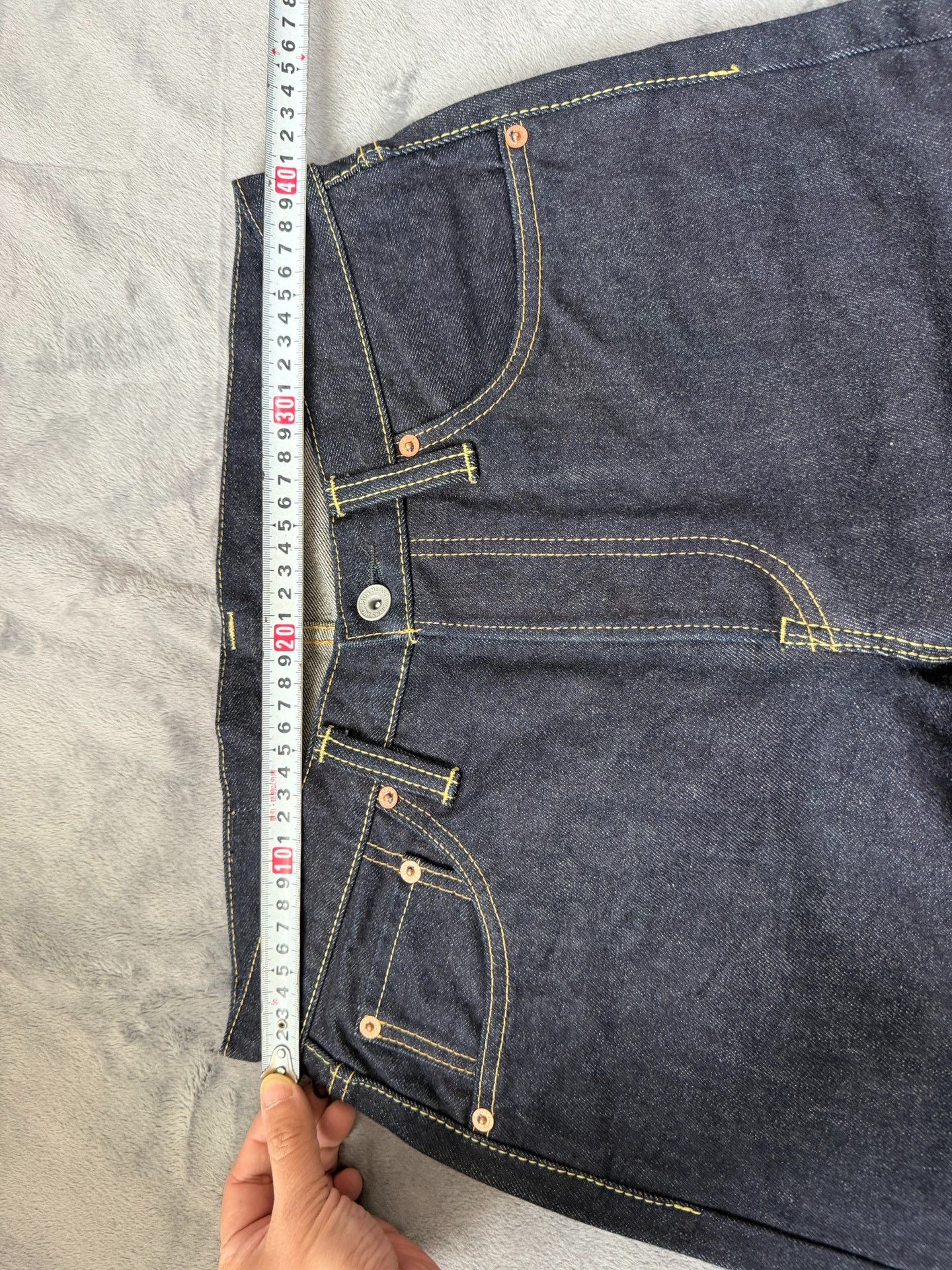 Iron Heart IRON HEART 666S Raw Denim Jeans Size US 33 - 5 Thumbnail