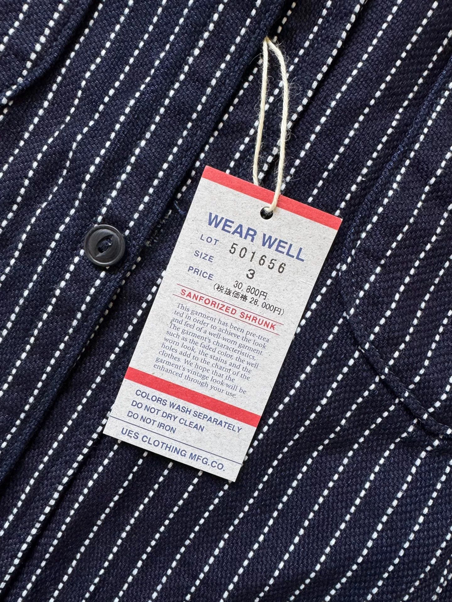 UES Japan UES Japanese Indigo Flannel Long-sleeve Shirt Size US L / EU 52-54 / 3 - 3 Thumbnail