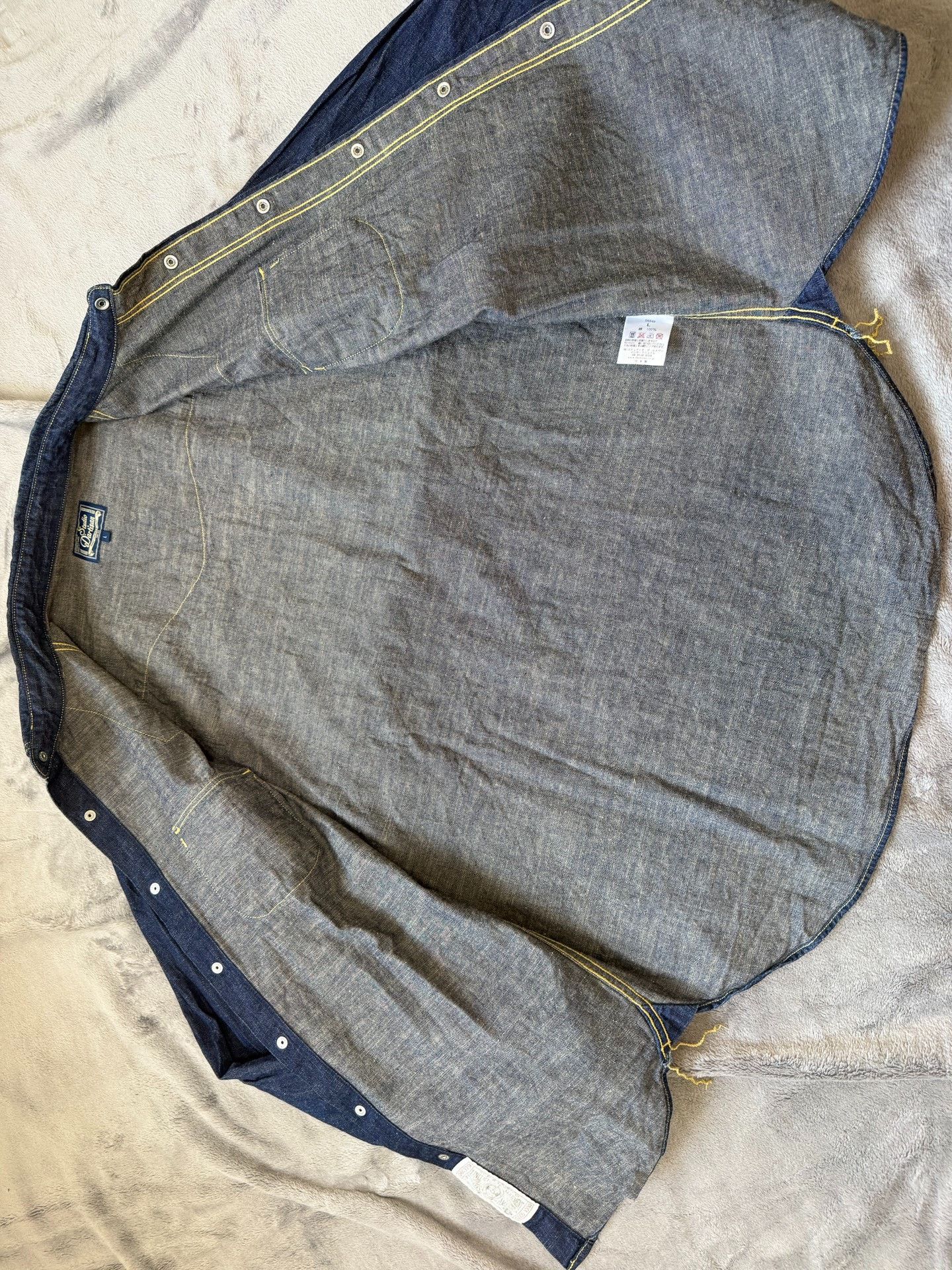 Studio D'Artisan Studio Dartisan Pig Denim Shirt Size US L / EU 52-54 / 3 - 8 Thumbnail