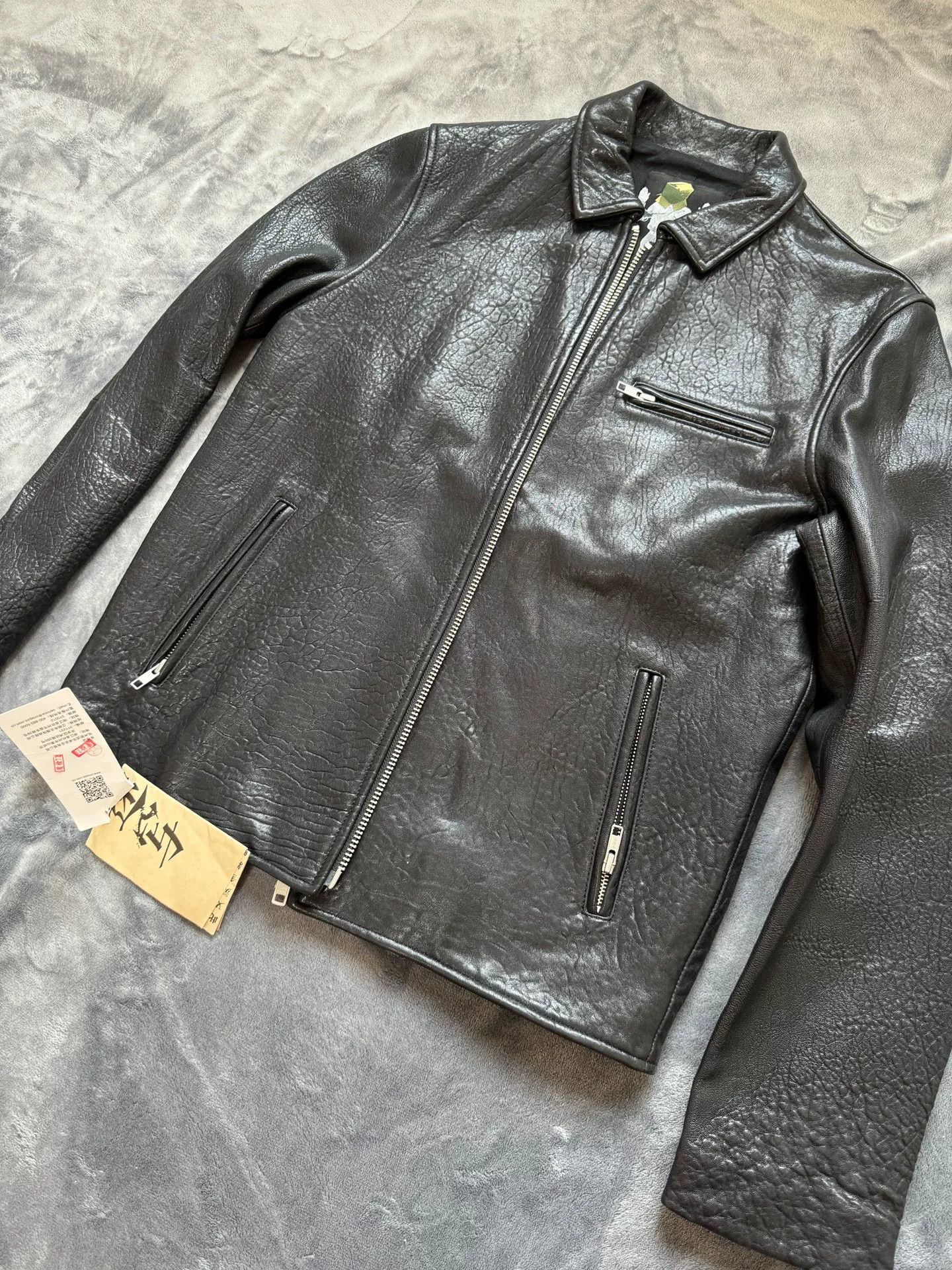Croquis Croquis Black Sheepskin Leather Jacket Size US M / EU 48-50 / 2 - 2 Thumbnail