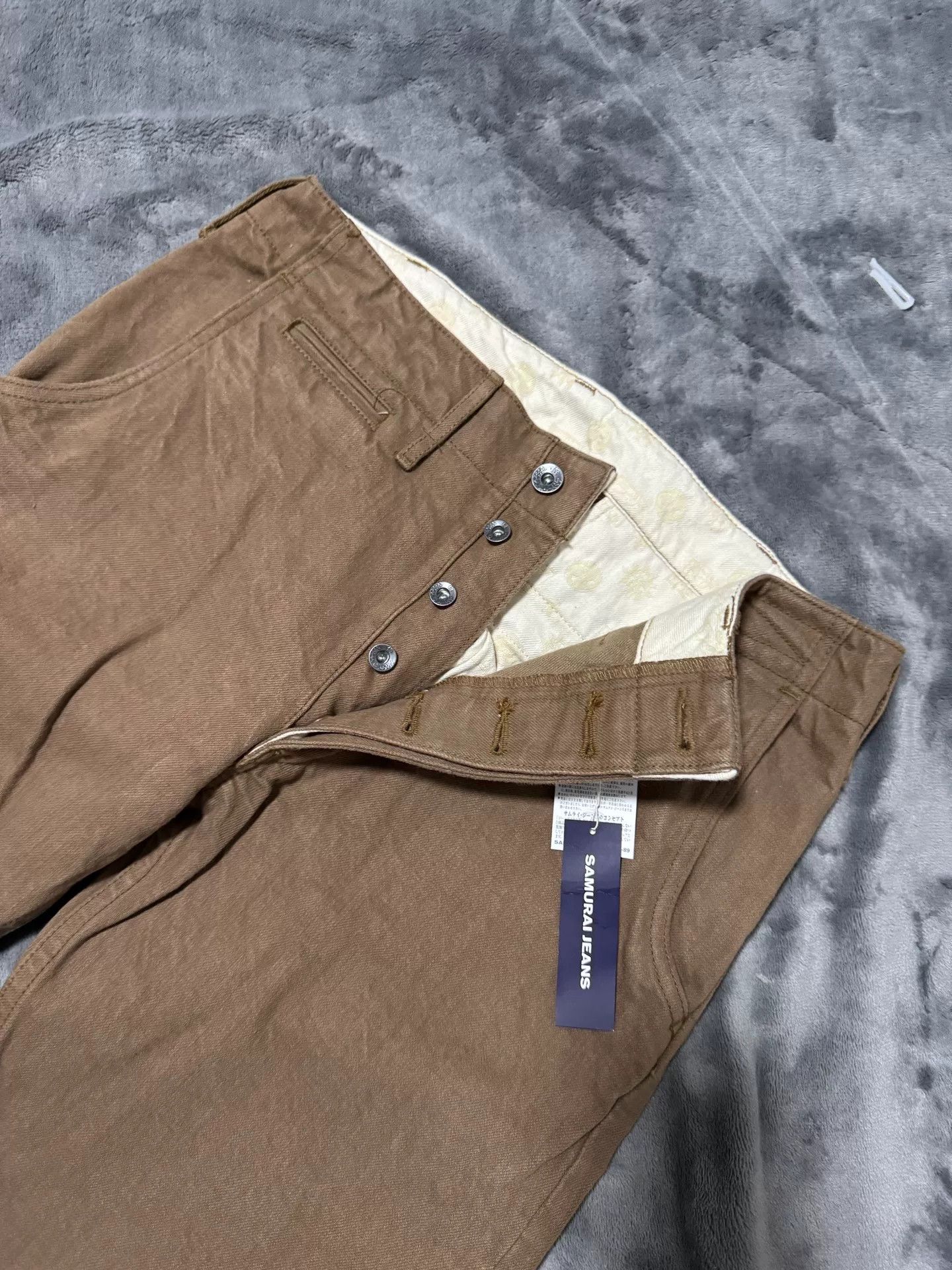 Samurai Jeans SAMURAI JEANS SJ42CP 15oz Officer Pants Size US 32 / EU 48 - 6 Thumbnail