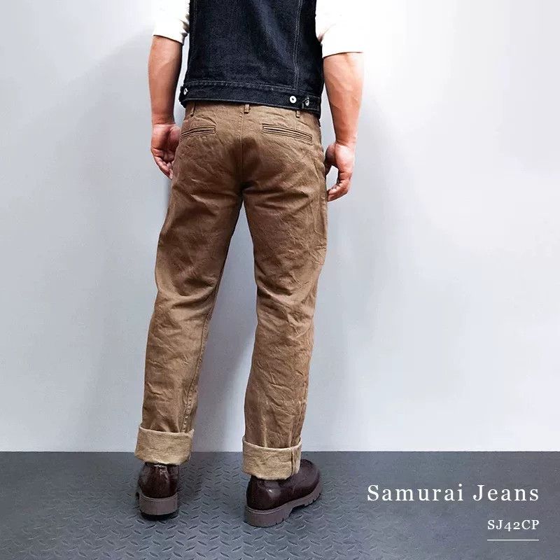 Samurai Jeans SAMURAI JEANS SJ42CP 15oz Officer Pants Size US 32 / EU 48 - 2 Thumbnail