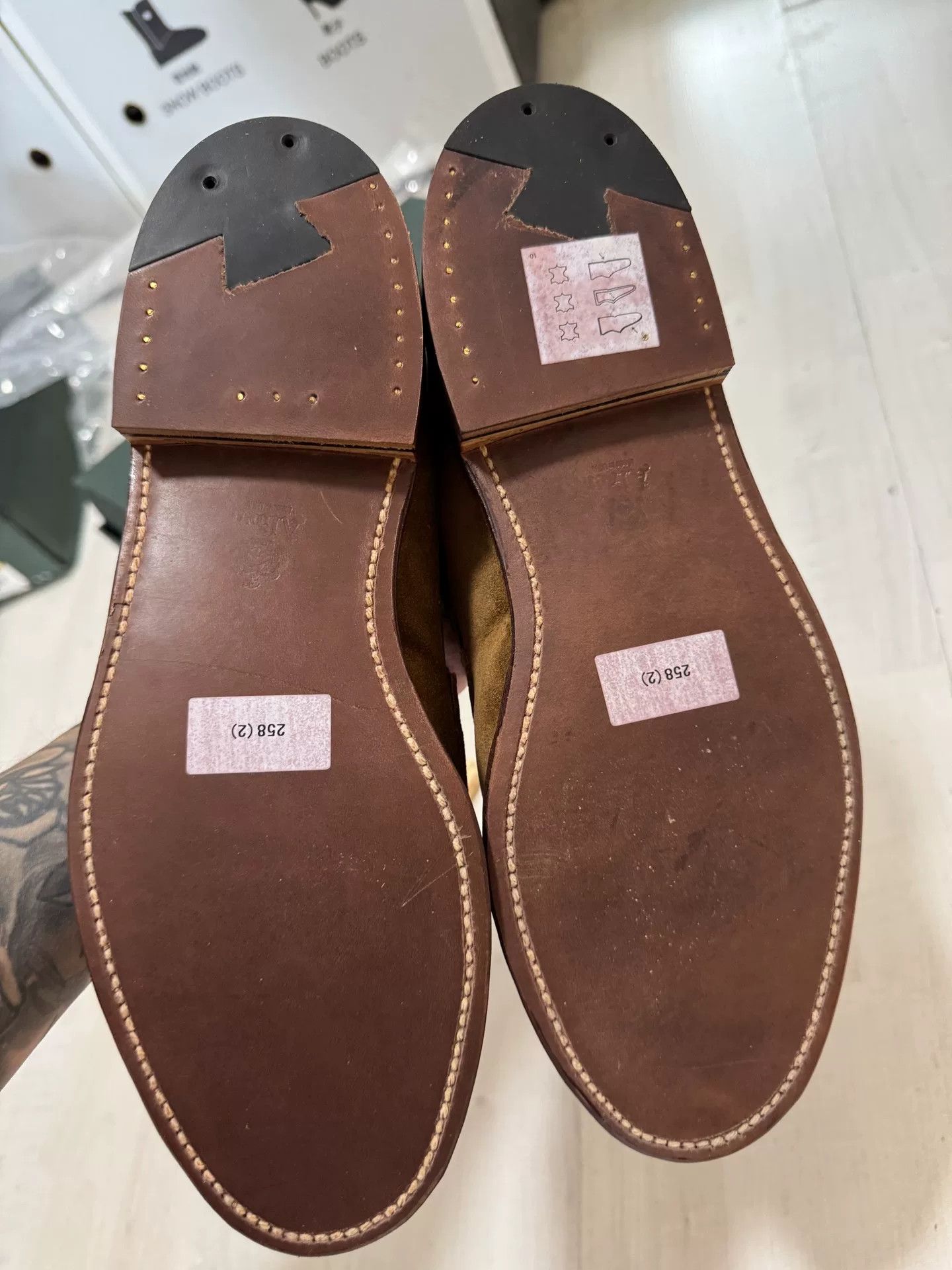 Alden Alden 5735F MTO Penny Loafers Size US 8 / EU 41 - 5 Thumbnail