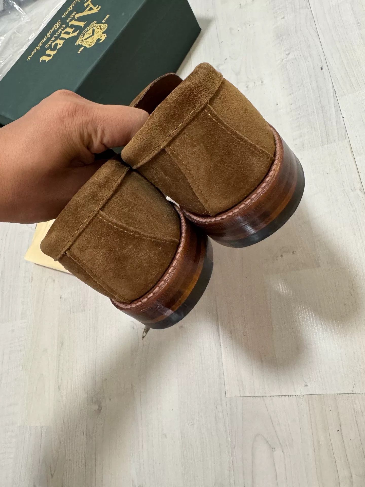 Alden Alden 5735F MTO Penny Loafers Size US 8 / EU 41 - 6 Thumbnail