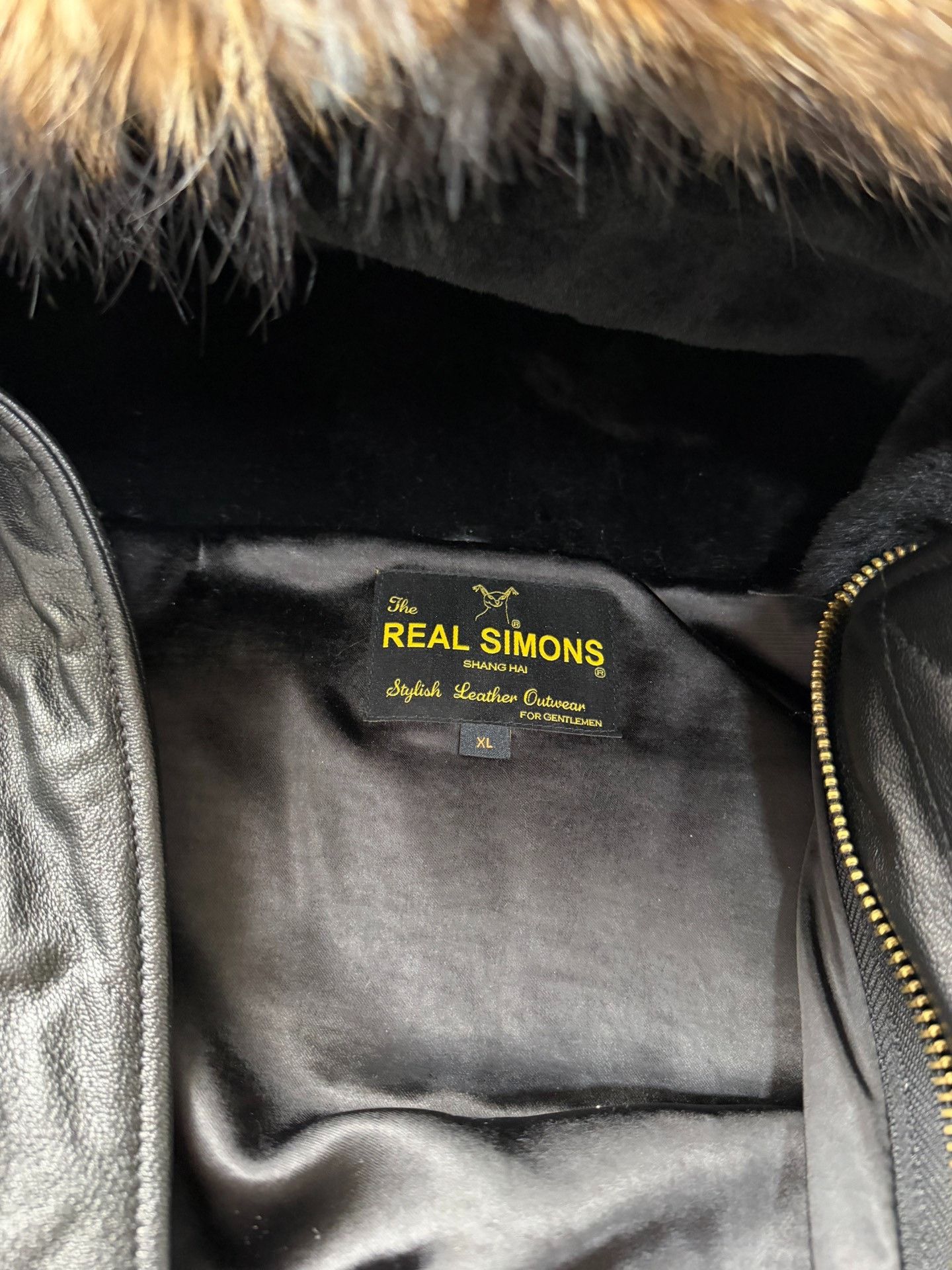 Simons REAL SIMONS Leather Down Jacket N3B Size US XL / EU 56 / 4 - 8 Thumbnail