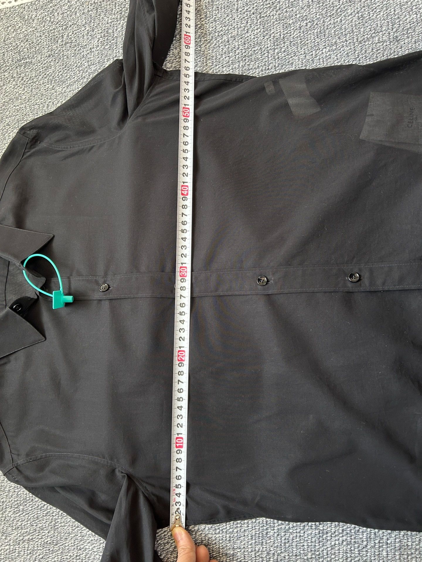 Hedi Slimane Celine by Hedi Slimane Black Shirt Size US XXS / EU 40 - 6 Thumbnail