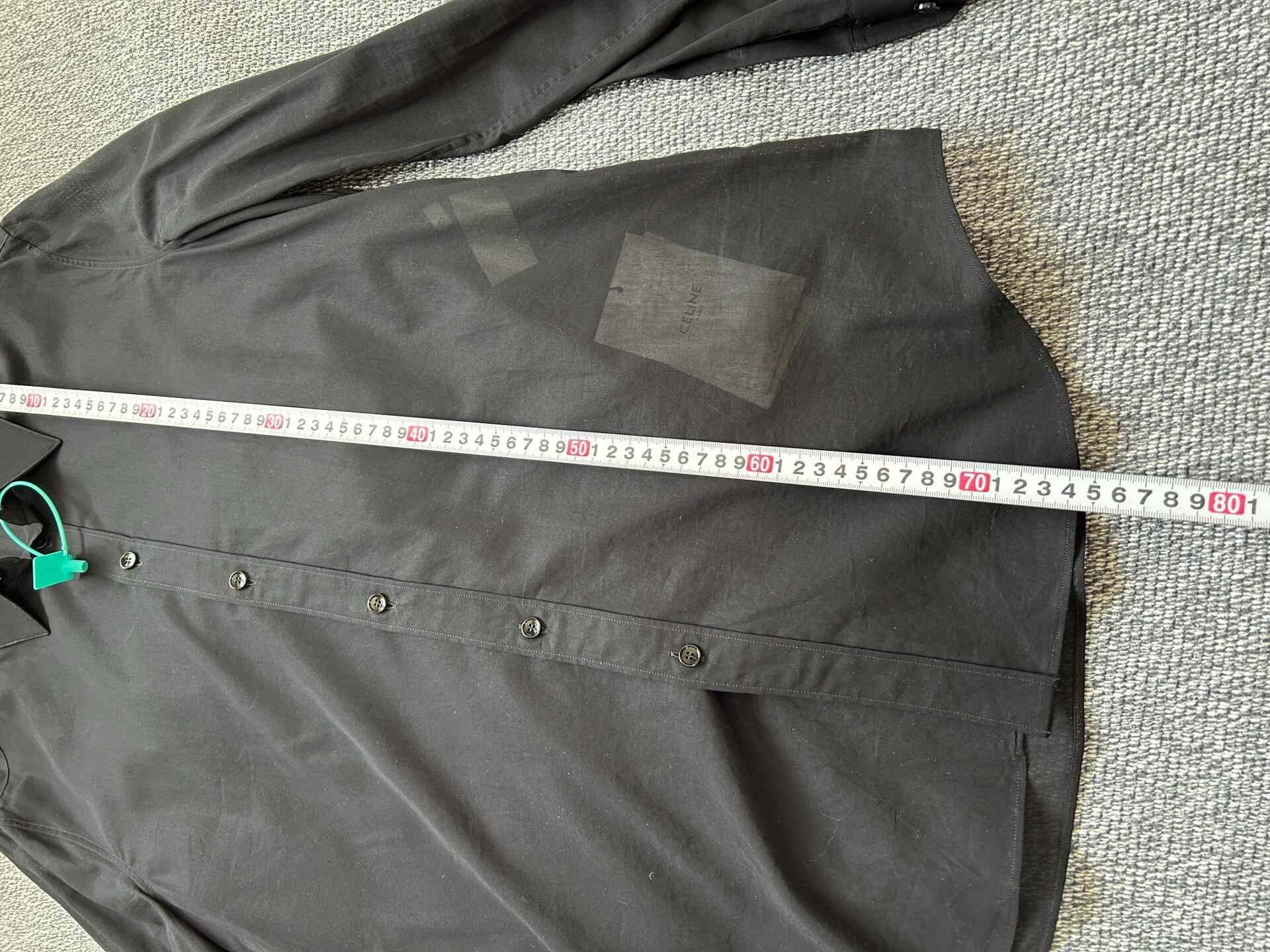 Hedi Slimane Celine by Hedi Slimane Black Shirt Size US XXS / EU 40 - 4 Thumbnail