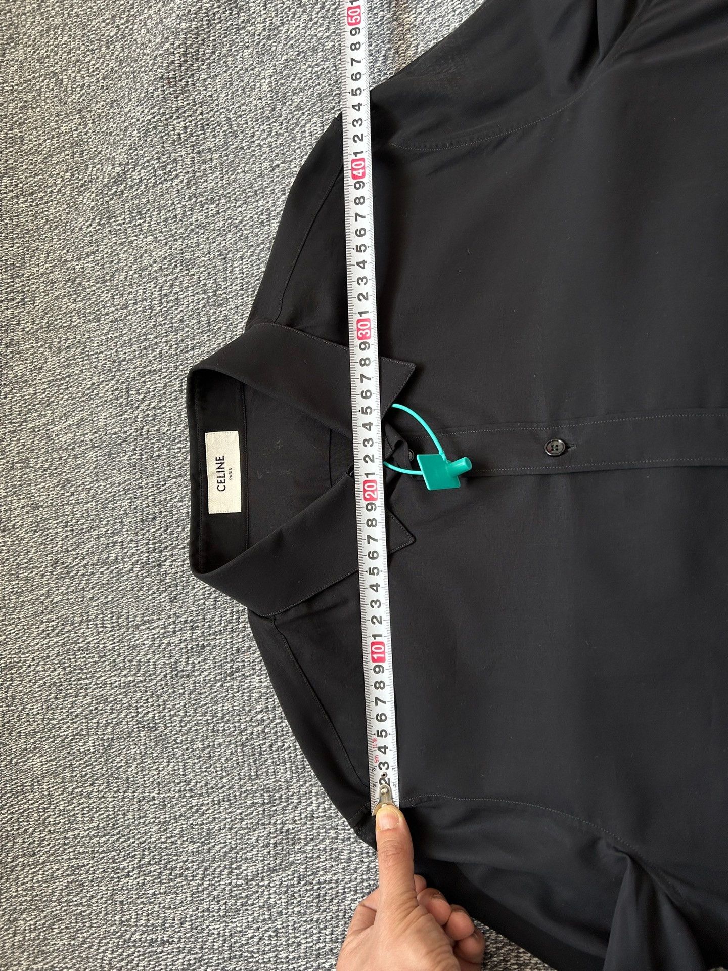 Hedi Slimane Celine by Hedi Slimane Black Shirt Size US XXS / EU 40 - 7 Thumbnail