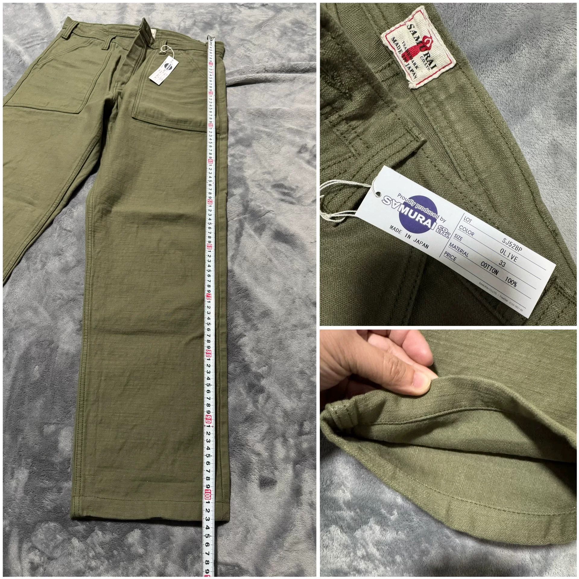 Samurai Jeans SAMURAI JEANS 52BPOG107 Casual Pants Size US 33 - 8 Thumbnail
