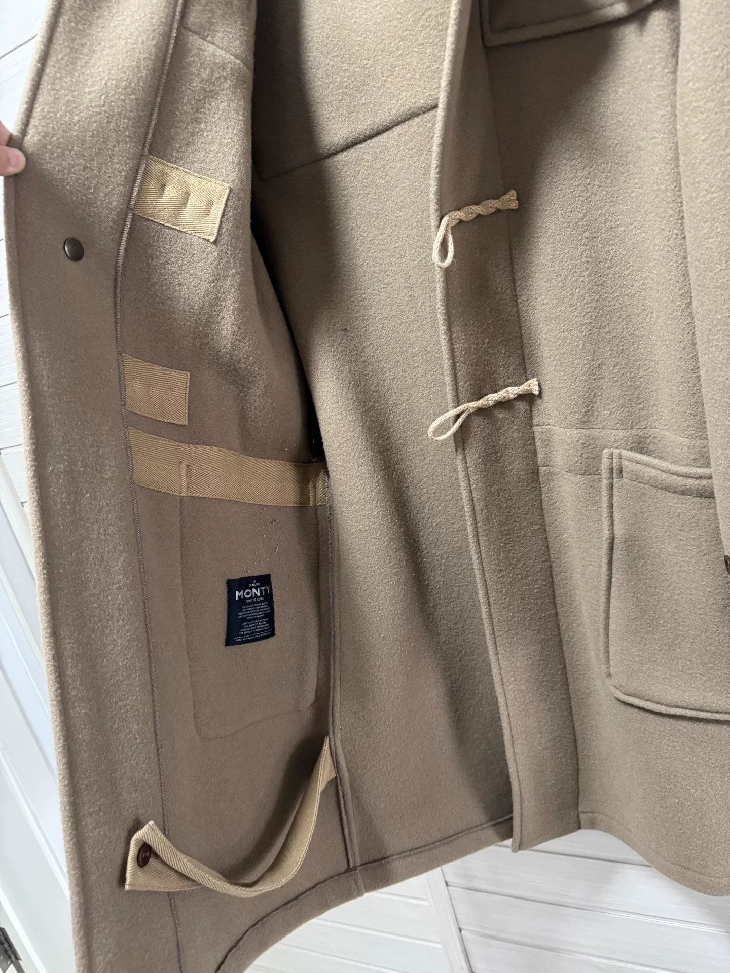 Gloverall Gloverall Monty Men's Wool Coat Size US S / EU 44-46 / 1 - 5 Thumbnail