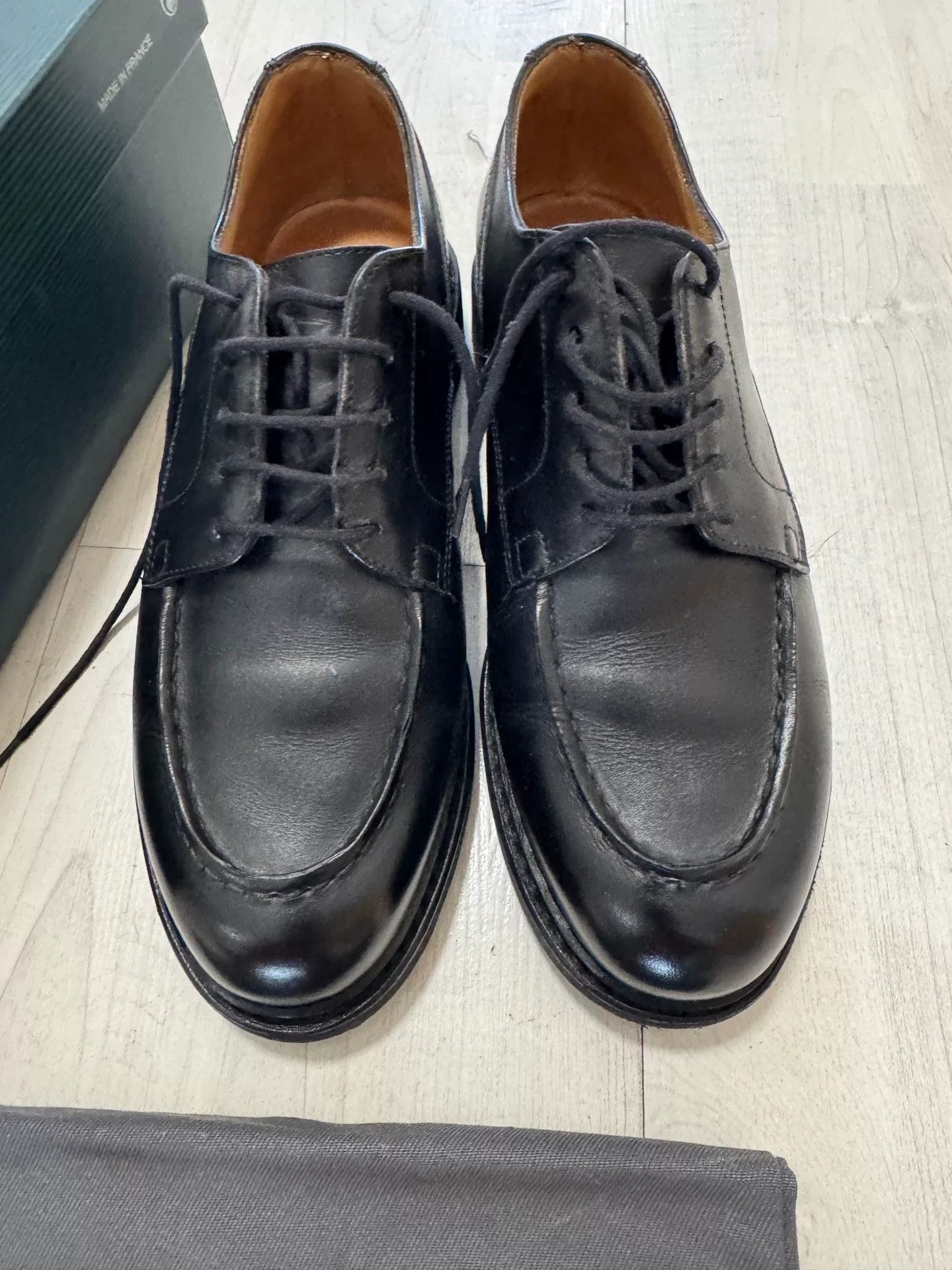 Paraboot Paraboot Chambord Leather Shoes Size US 9 / EU 42 - 2 Thumbnail