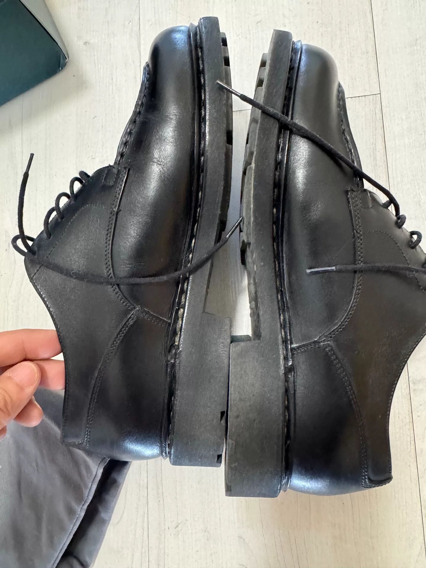 Paraboot Paraboot Chambord Leather Shoes Size US 9 / EU 42 - 6 Thumbnail