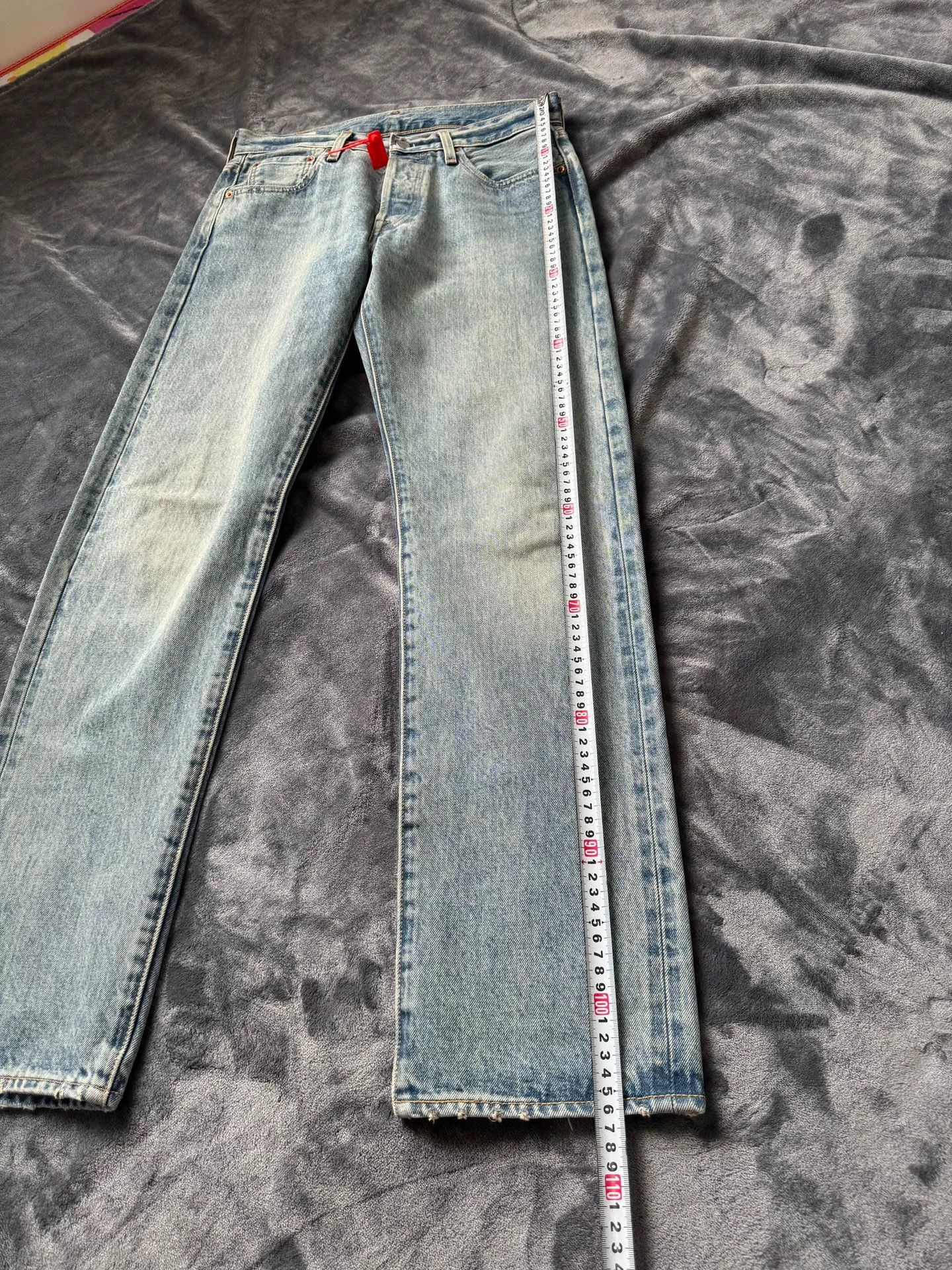 Levi's Levi's 501 Light Blue Jeans Size US 30 / EU 46 - 7 Thumbnail