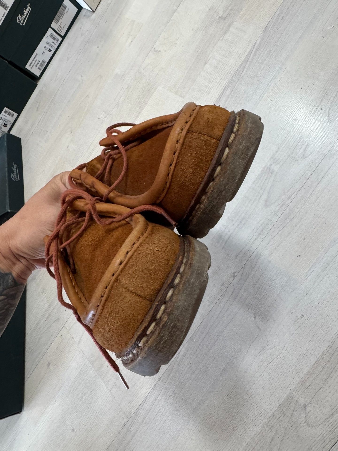 Paraboot Paraboot Michael Suede Kangaroo Shoes Size US 9 / EU 42 - 6 Thumbnail