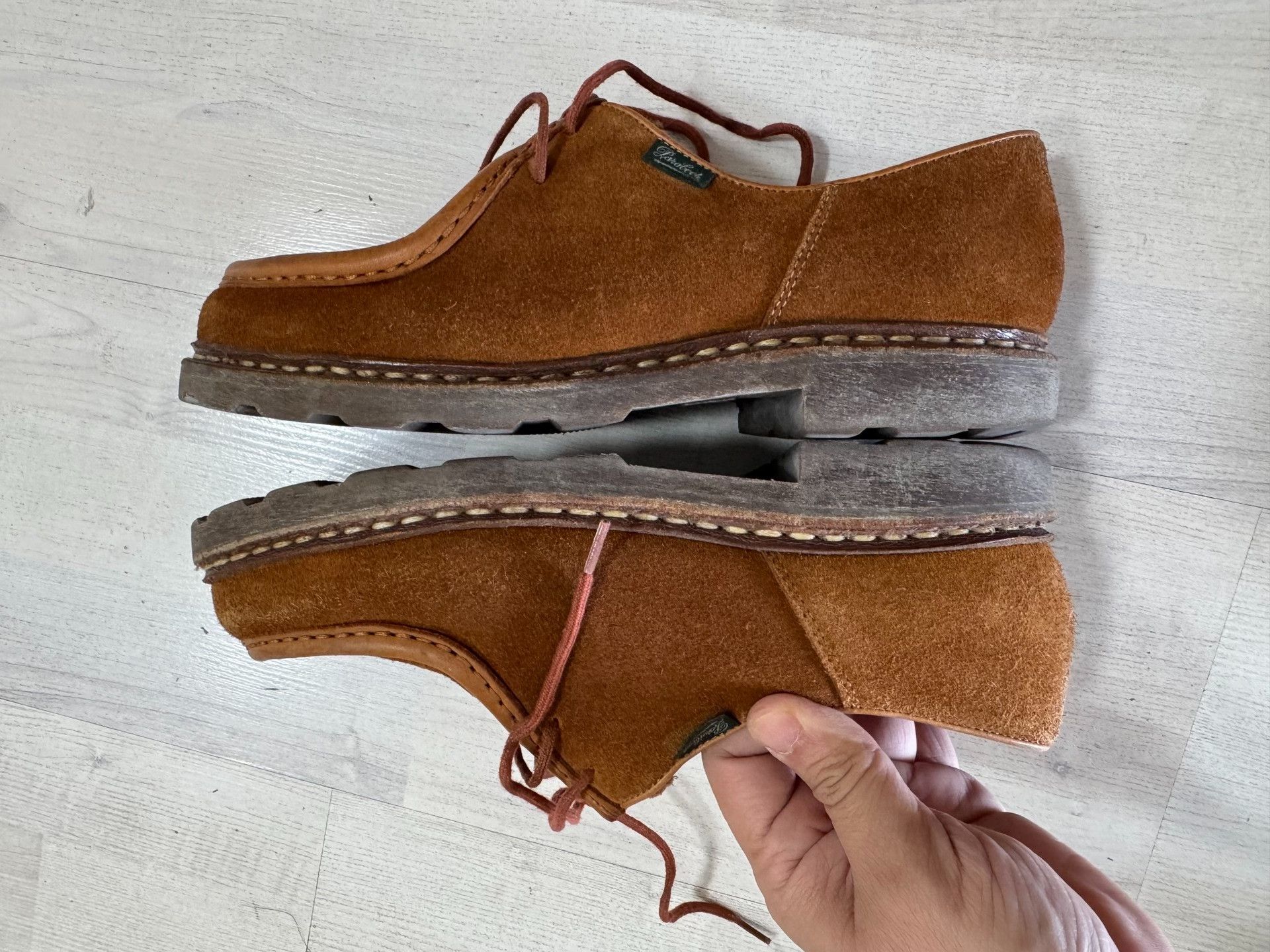 Paraboot Paraboot Michael Suede Kangaroo Shoes Size US 9 / EU 42 - 8 Thumbnail