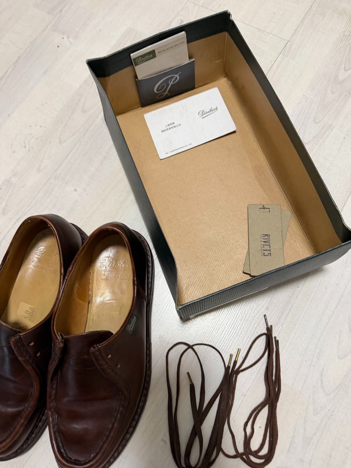 Paraboot Paraboot Michael Casual Leather Shoes Size US 9 / EU 42 - 9 Thumbnail