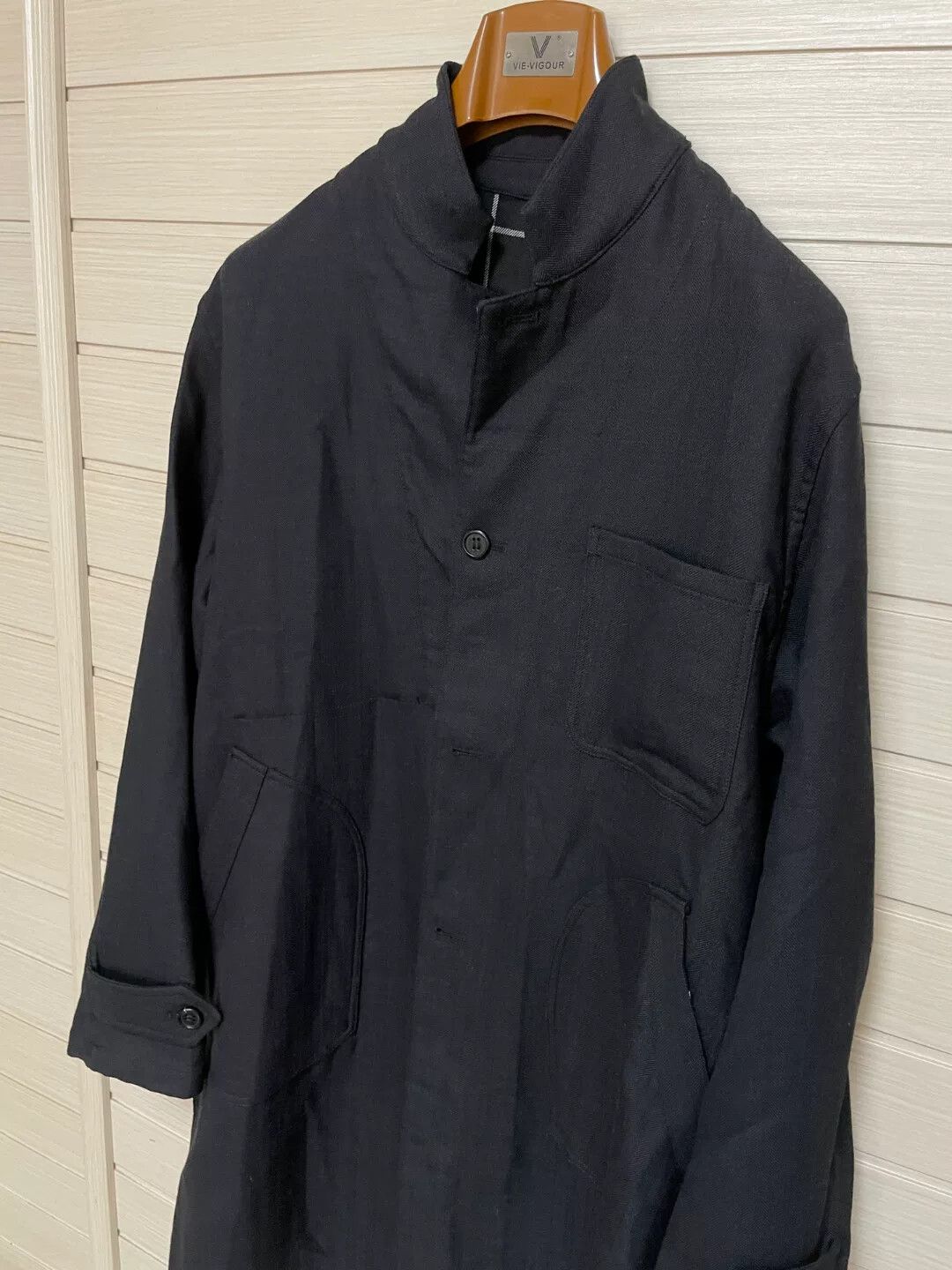 Croquis Croquis Stand Collar Wool Coat Size US L / EU 52-54 / 3 - 2 Thumbnail