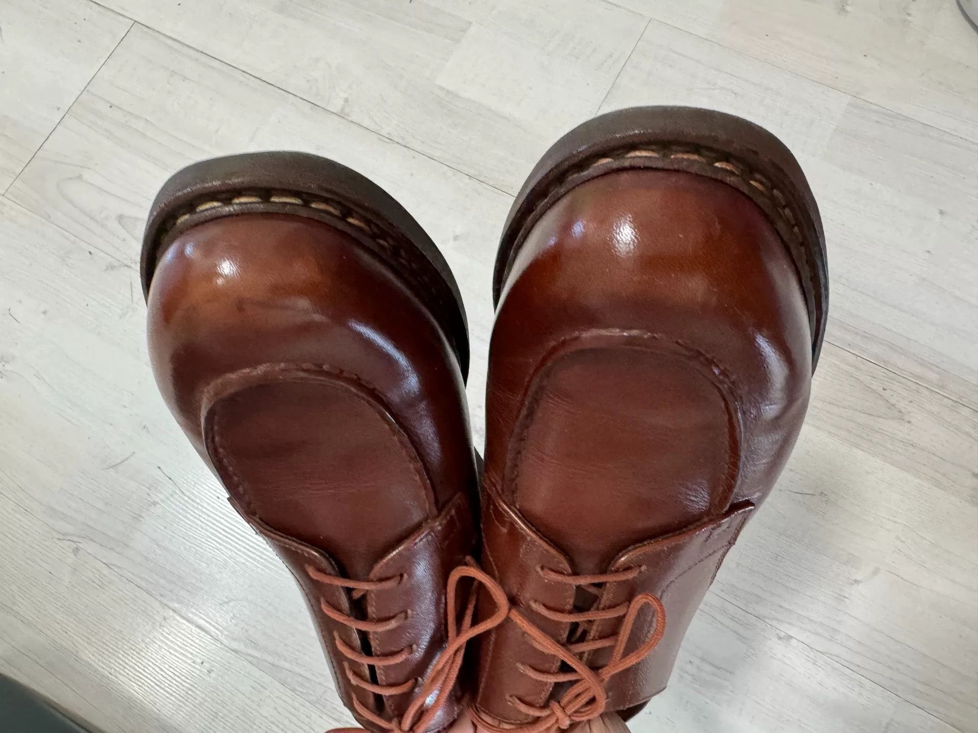 Paraboot Paraboot Chambord Brown UK7 Used Size US 9 / EU 42 - 8 Thumbnail
