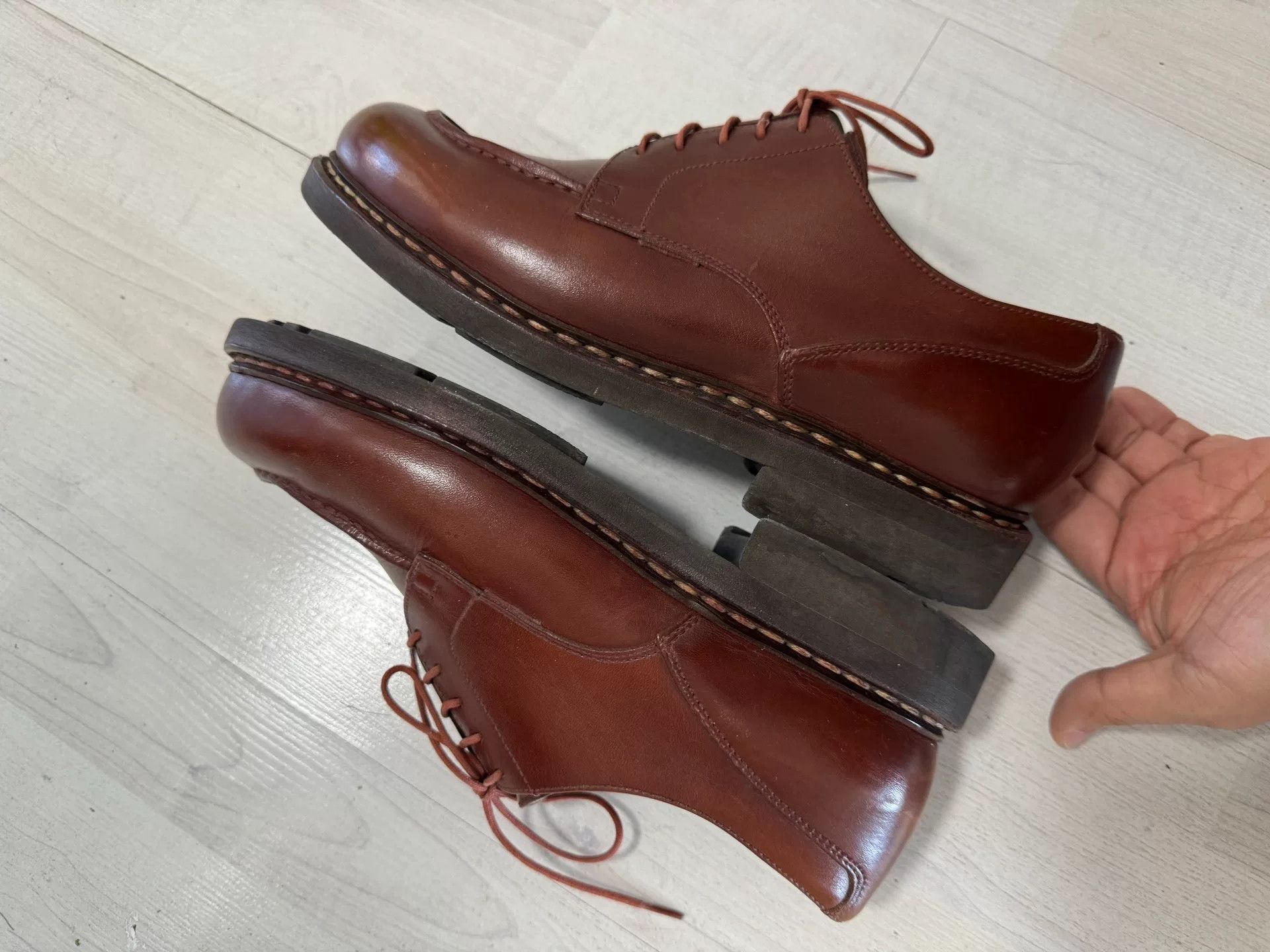 Paraboot Paraboot Chambord Brown UK7 Used Size US 9 / EU 42 - 4 Thumbnail