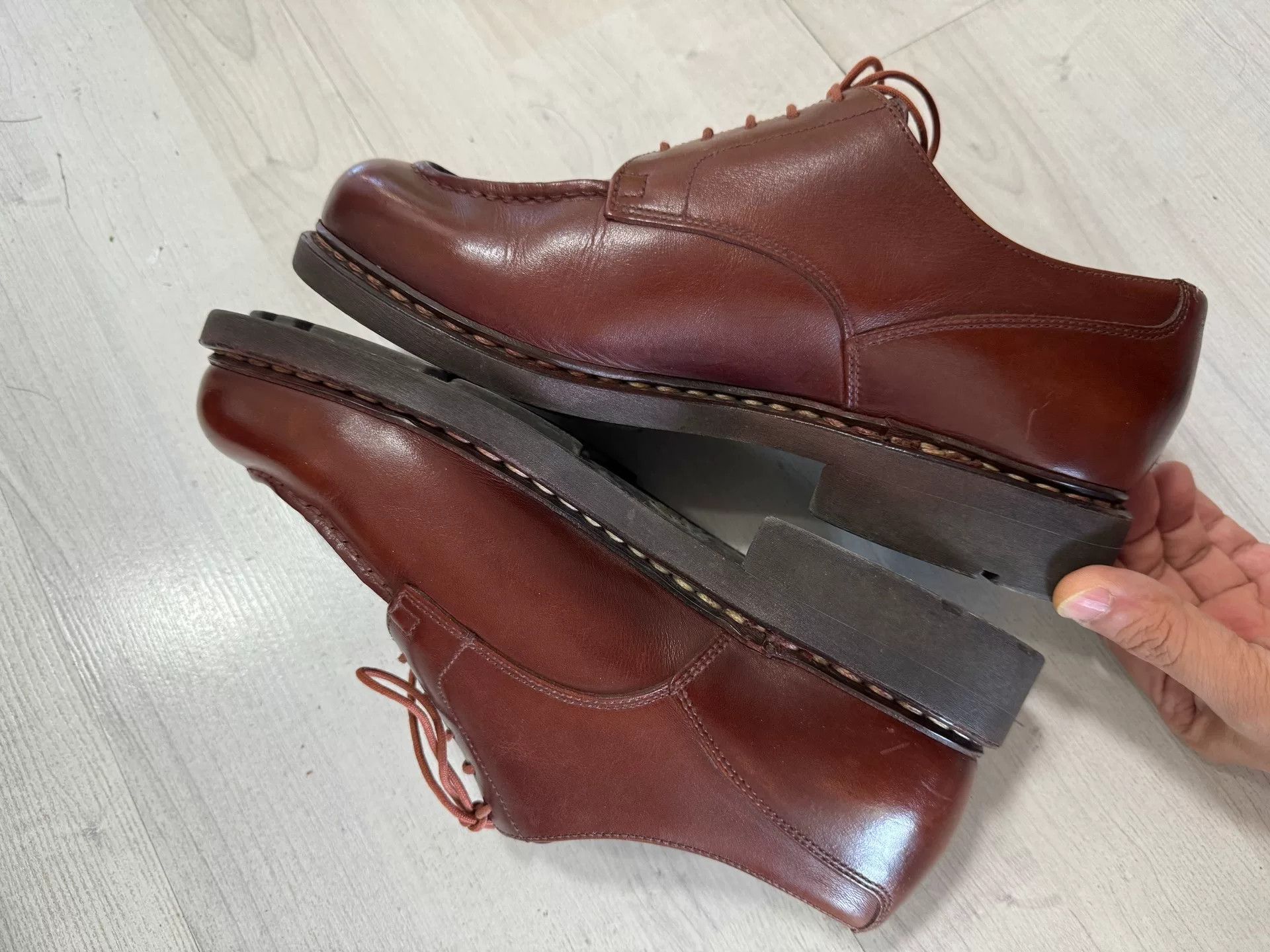 Paraboot Paraboot Chambord Brown UK7 Used Size US 9 / EU 42 - 3 Thumbnail