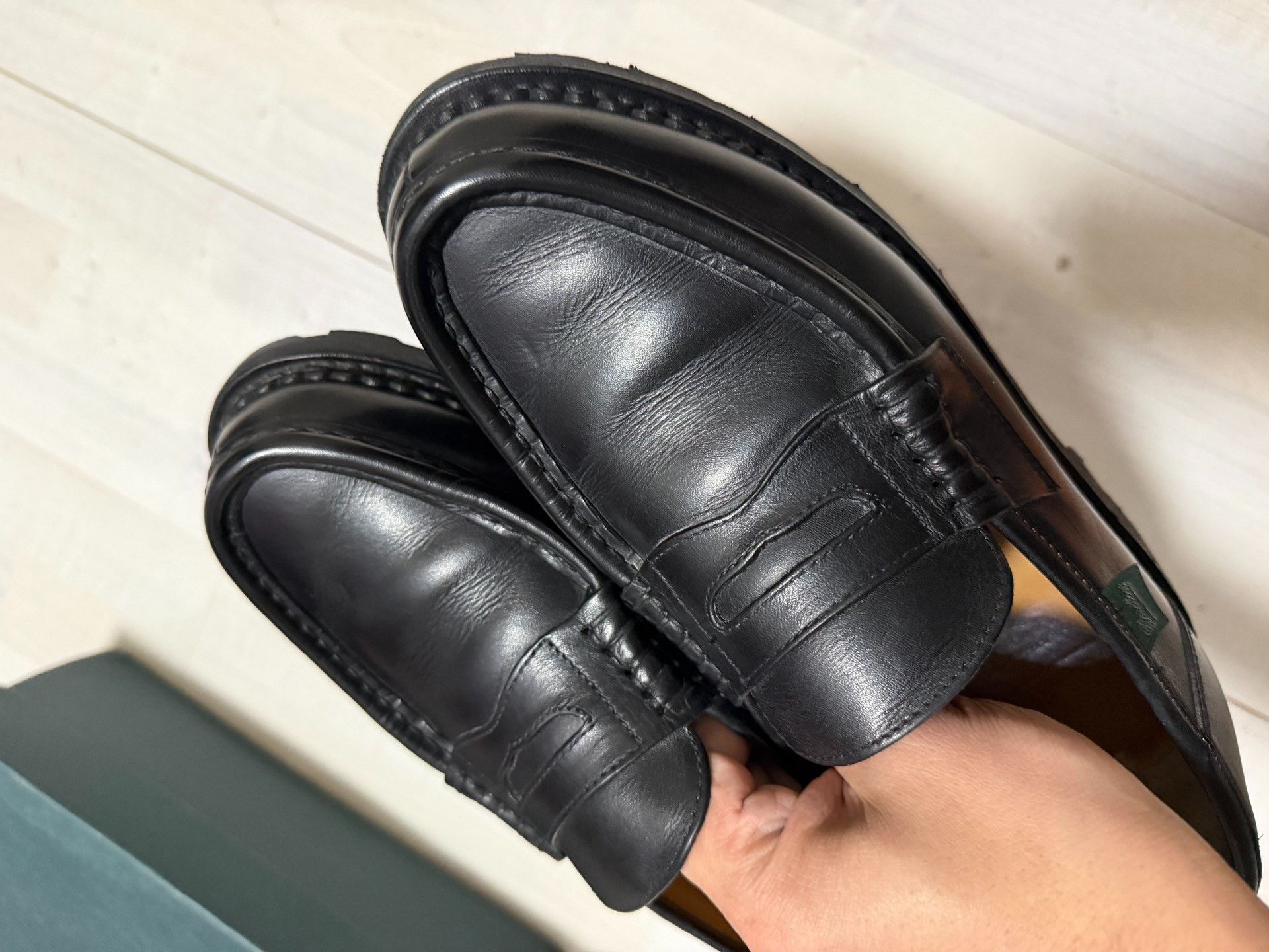 Paraboot Paraboot Reims Black Loafer Shoes Size US 9.5 / EU 42-43 - 8 Thumbnail