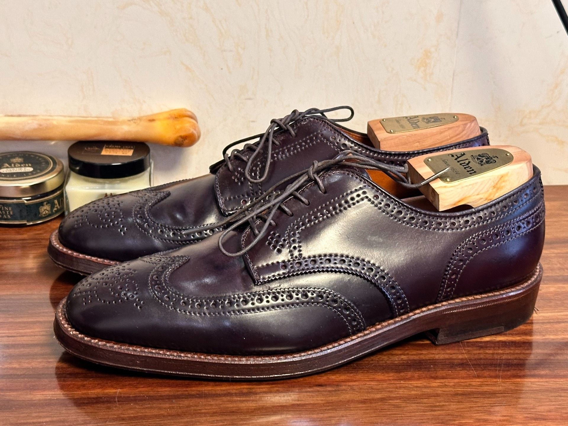 Alden Alden Short Wing D7501 Size US 8 / EU 41 - 3 Thumbnail