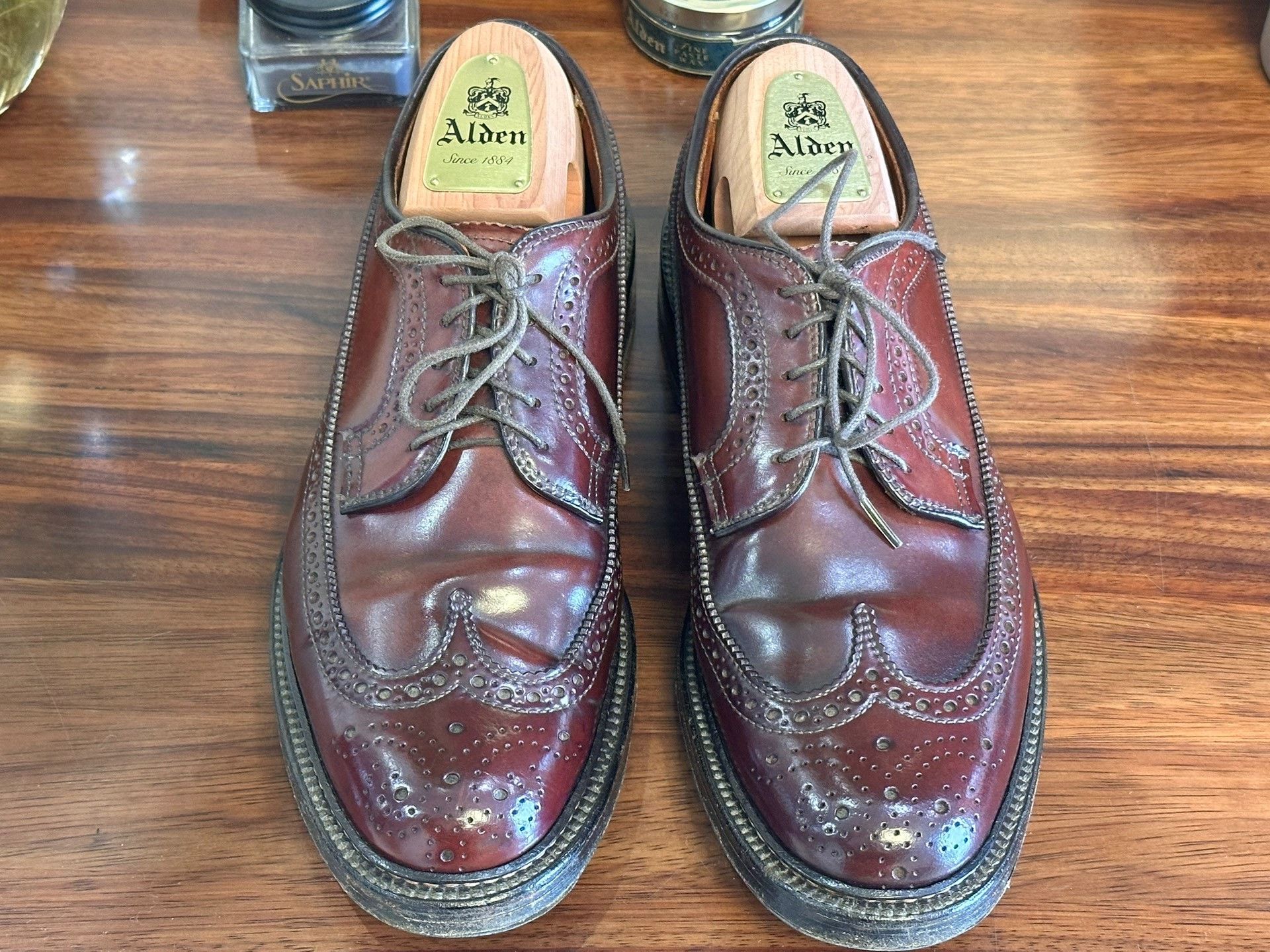 Alden Alden Longwing 975 Boot Size US 7 / EU 40 - 2 Thumbnail
