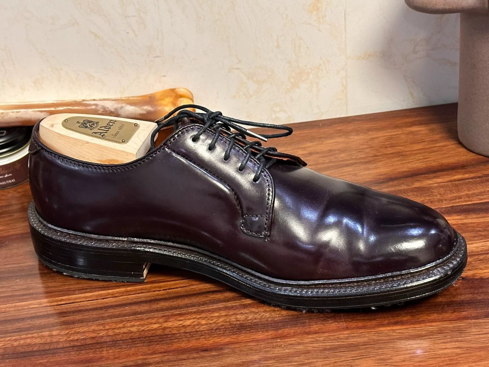 Alden Alden PTB 990 Shell Cordovan Size US 8.5 / EU 41-42 - 5 Thumbnail