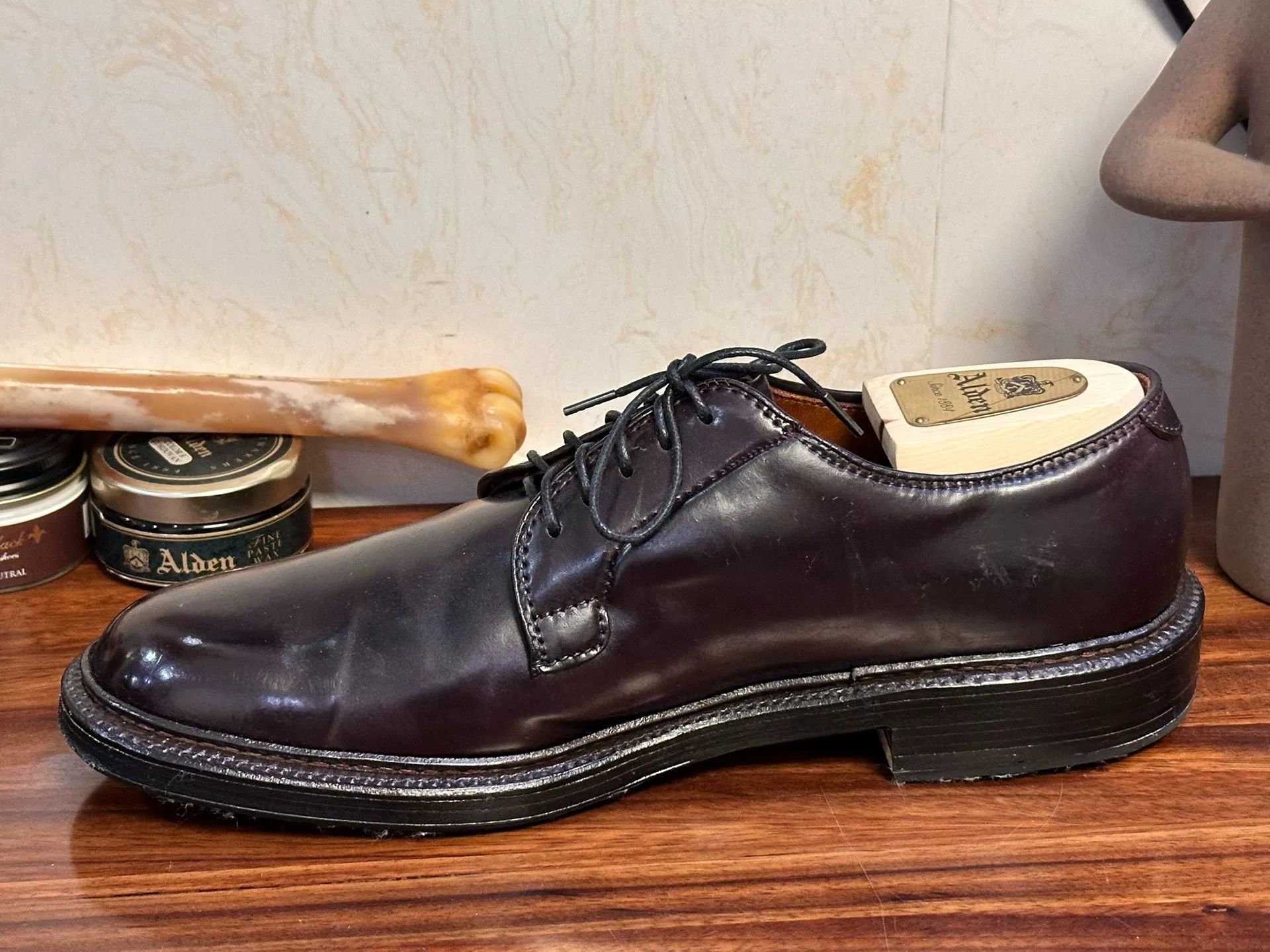 Alden Alden PTB 990 Shell Cordovan Size US 8.5 / EU 41-42 - 4 Thumbnail