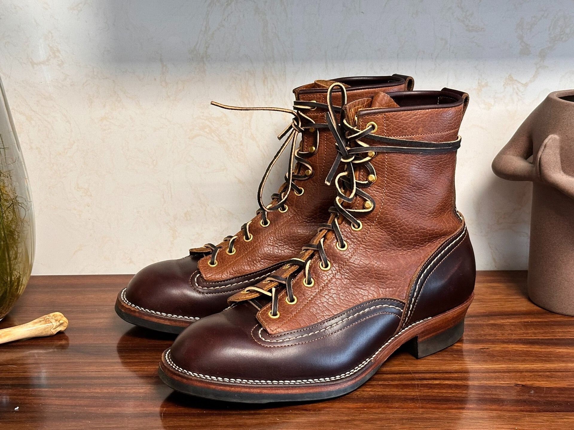 Iron Heart Ironboot High Line Logging Boots Size US 7.5 / EU 40-41 - 2 Thumbnail