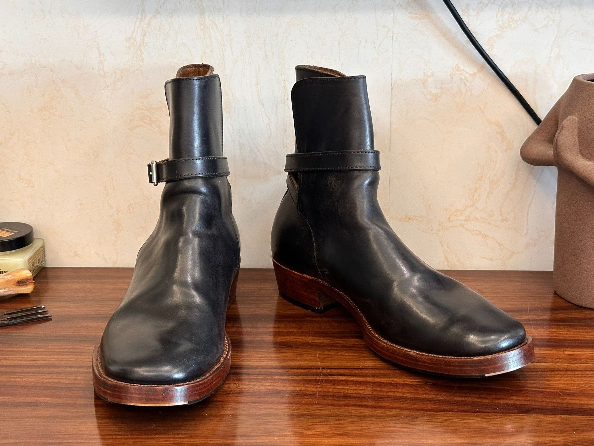 Tony Lama Jodhpur Boots with Cuban Heel Size US 8 / EU 41 - 2 Thumbnail
