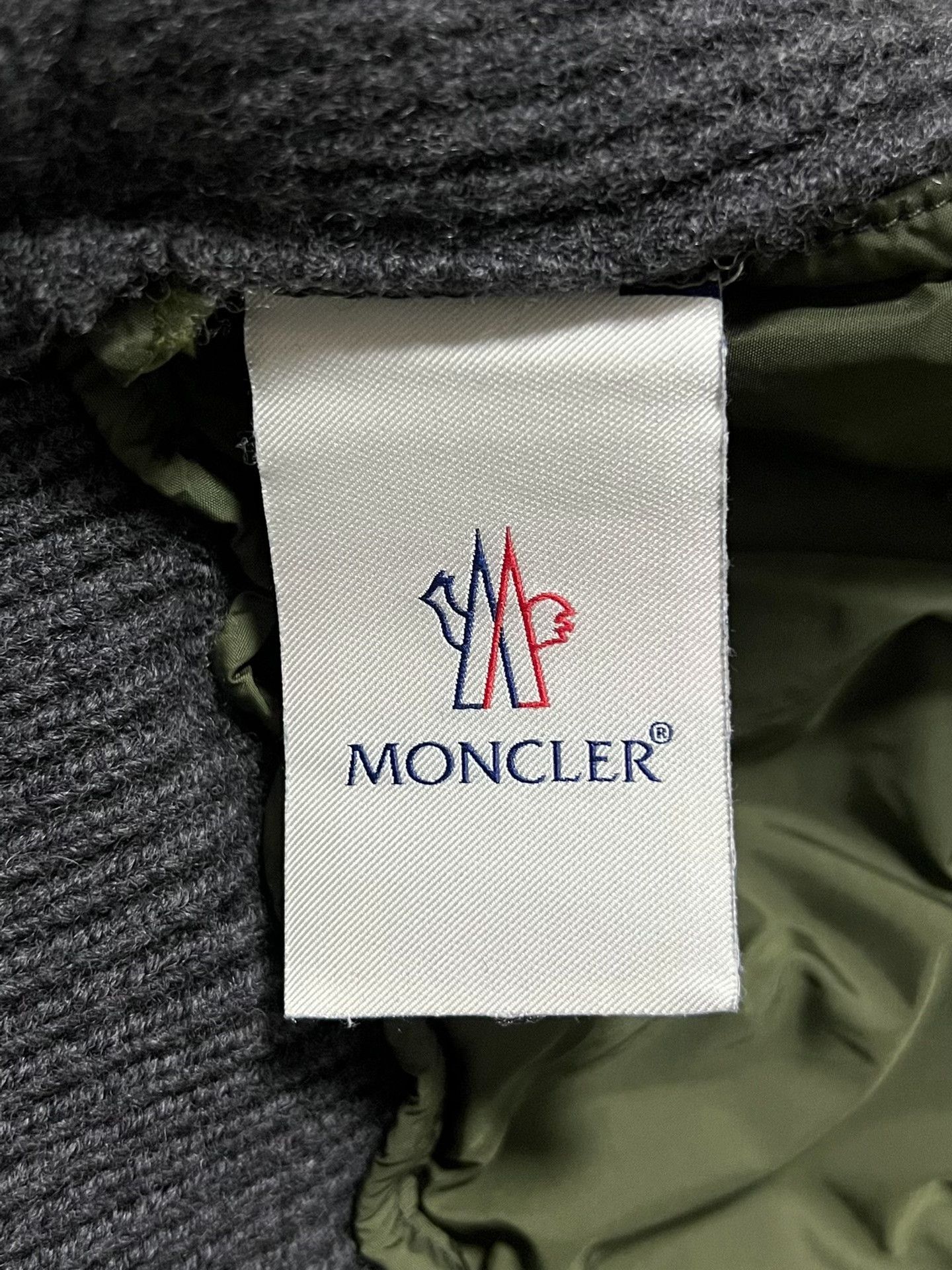 Moncler Moncler Men's Heavy Wool Knit Jacket Size US L / EU 52-54 / 3 - 7 Thumbnail